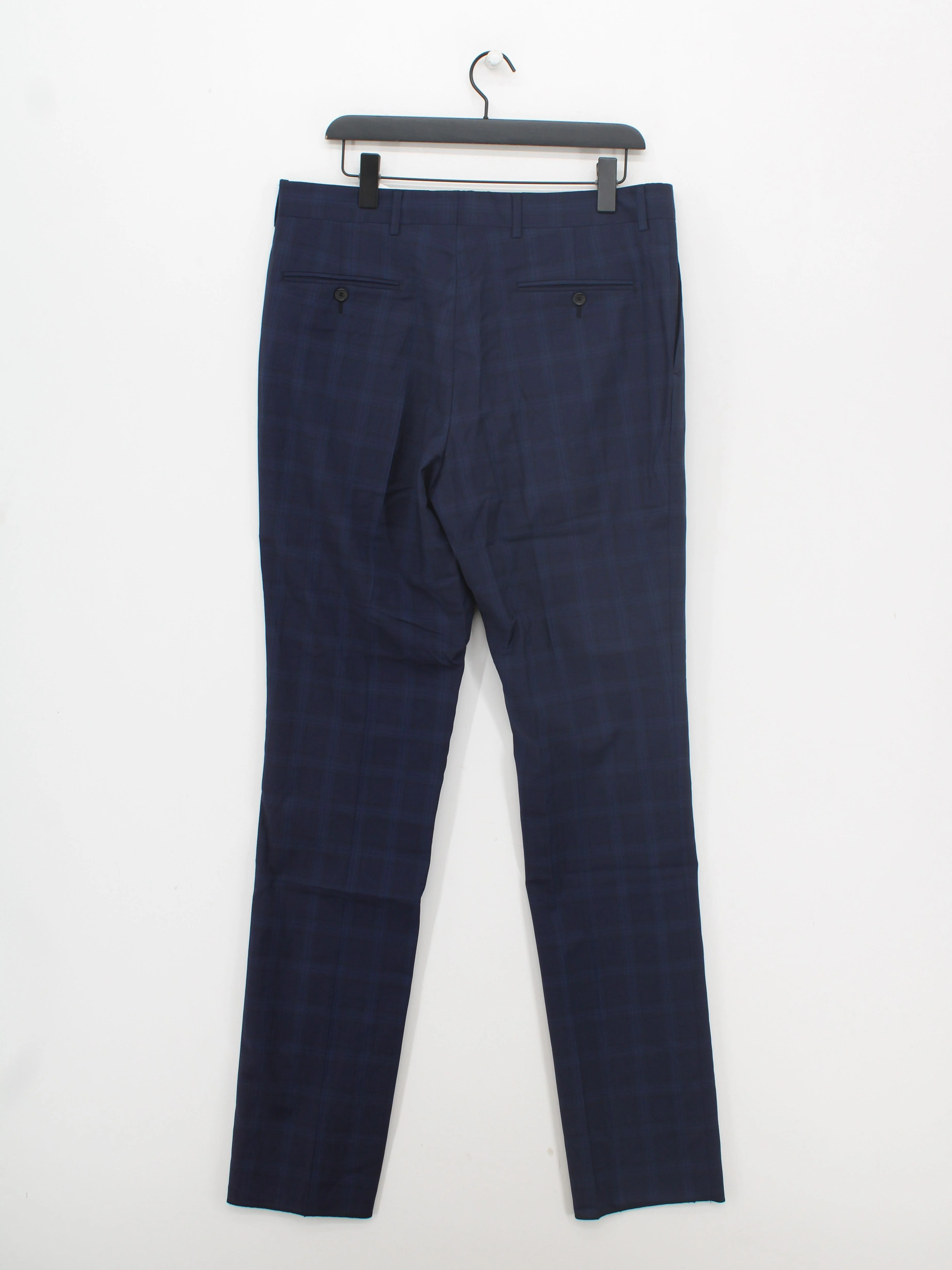Paul Smith Men's Suit Trousers W 40 in Blue 100% Wool Dress Pants New with tags - Image 2