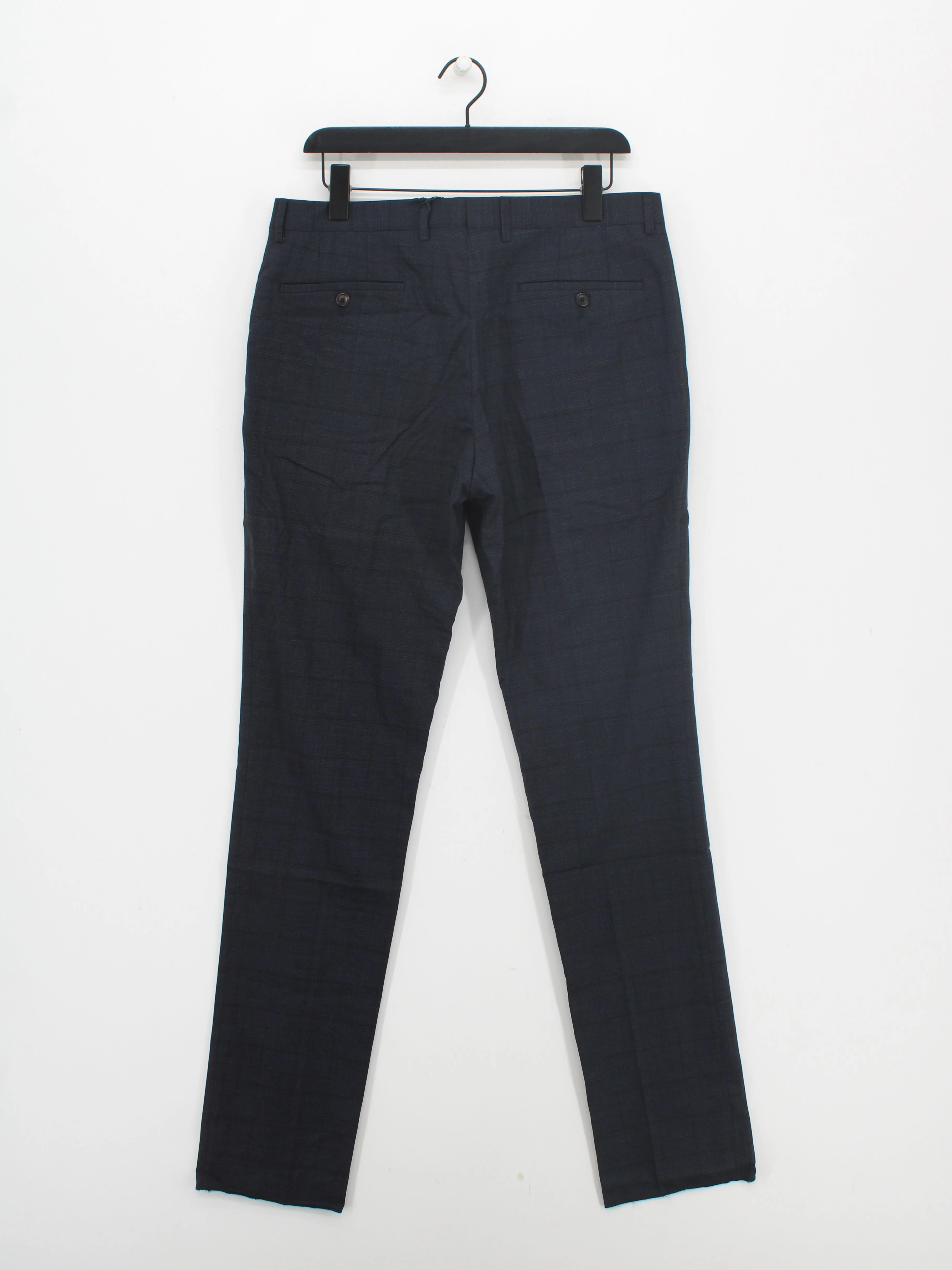 Paul Smith Men's Suit Trousers W 40 in Blue Wool New with tags - Image 2