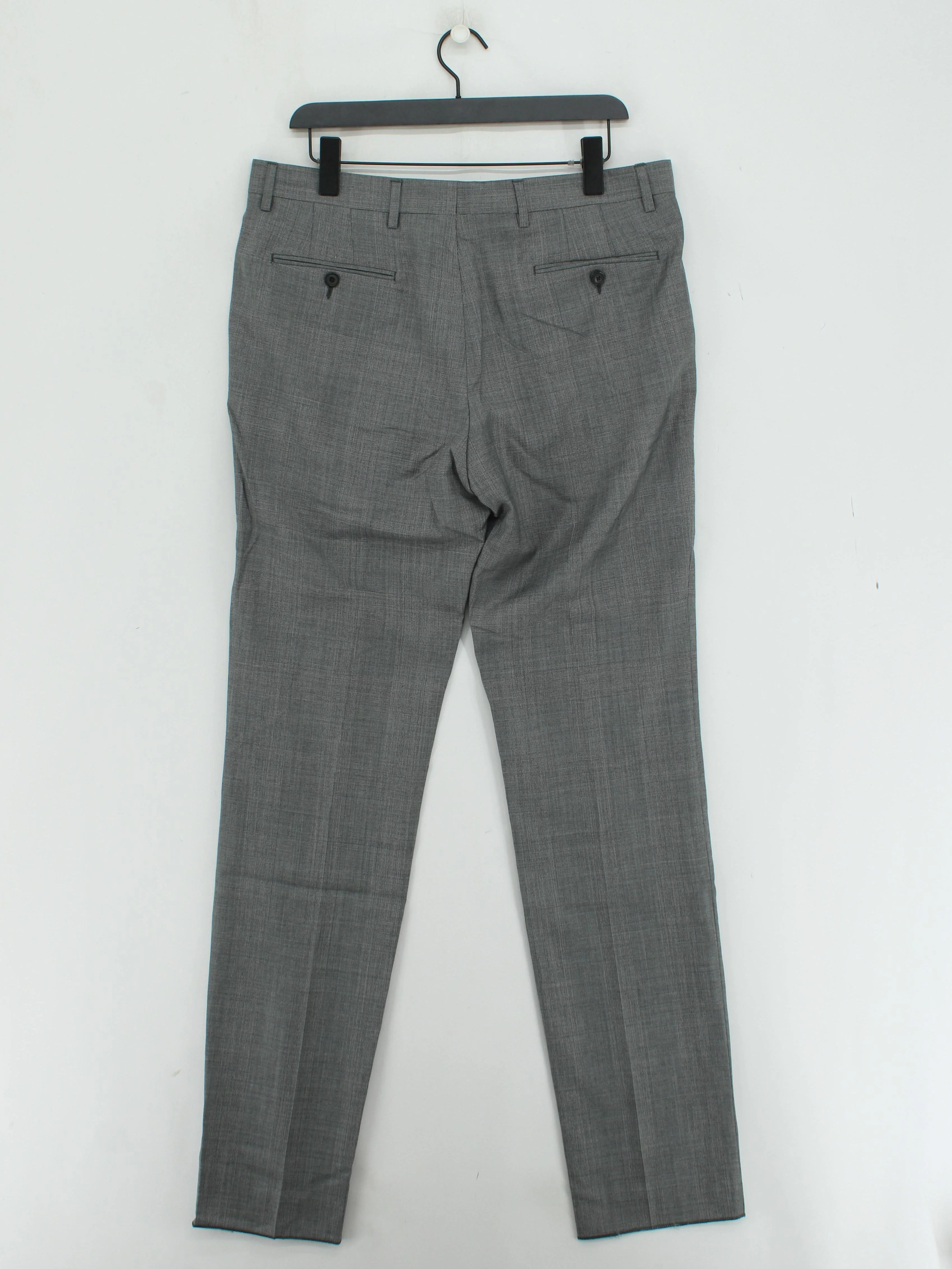 Paul Smith Men's Suit Trousers W 40 in Grey 100% Wool Dress Pants New with tags - Image 2