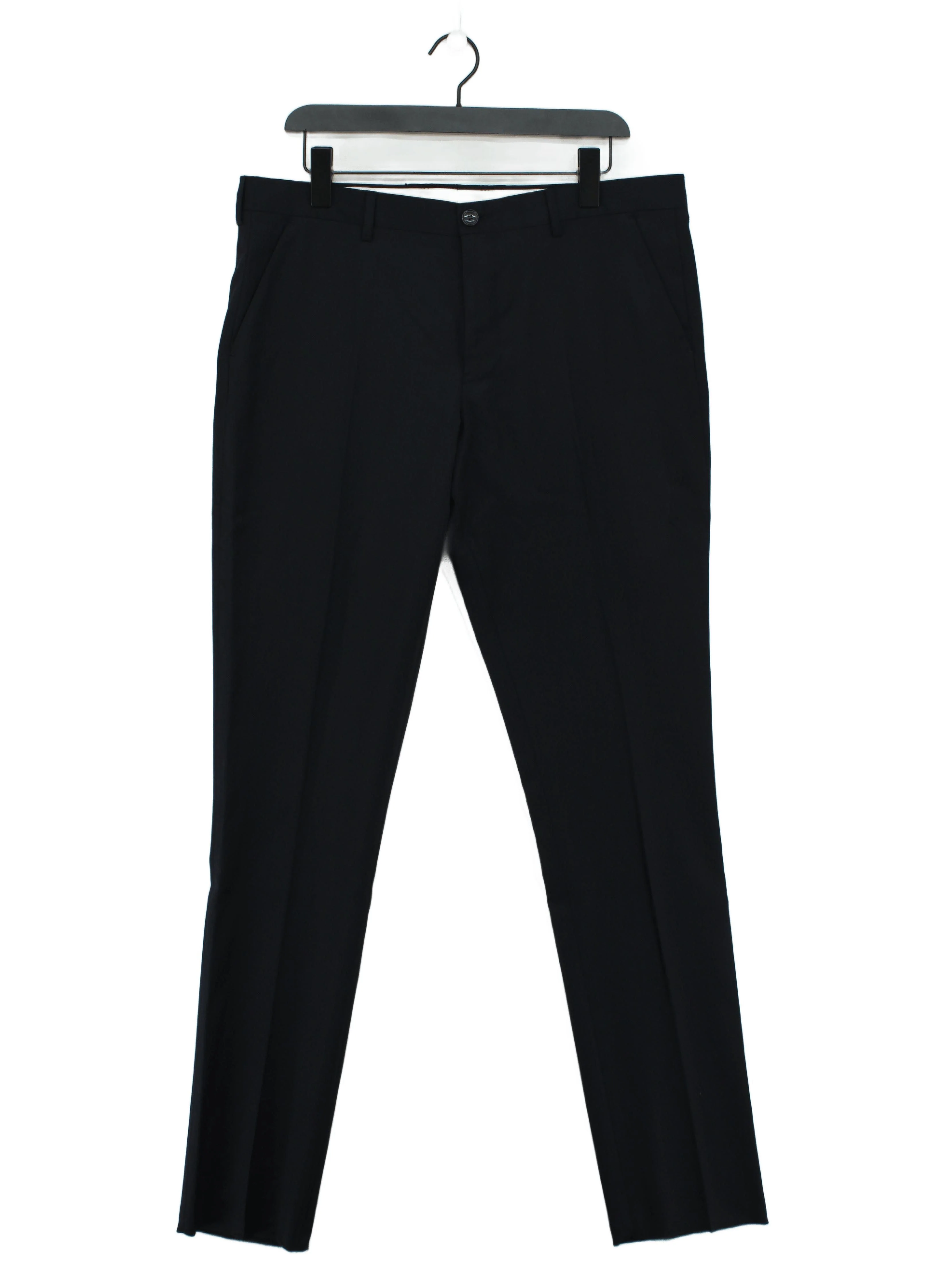 Paul Smith Men's Suit Trousers W 42 in Black Wool New with tags