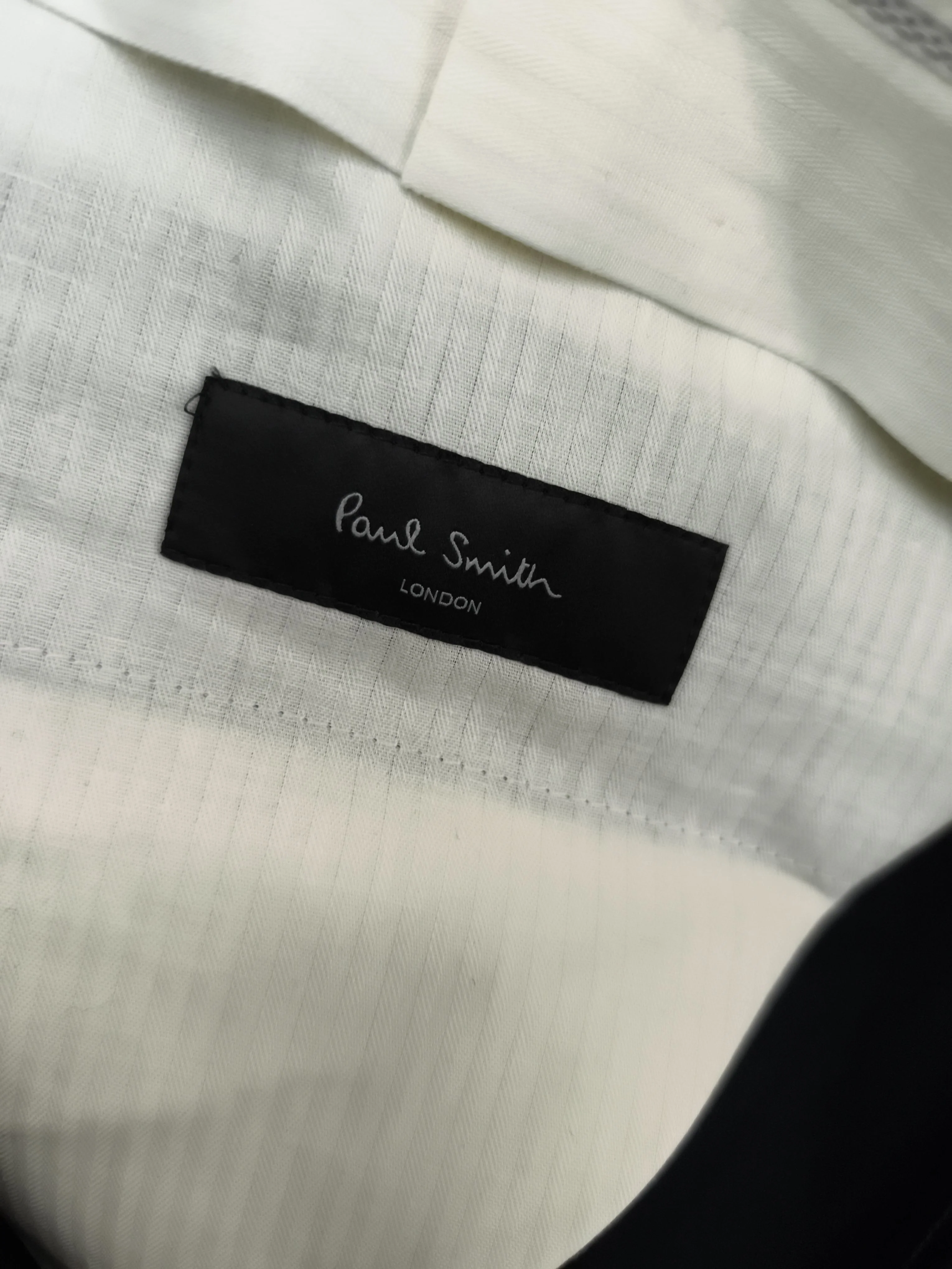 Paul Smith Men's Suit Trousers W 42 in Black Wool New with tags - Image 5