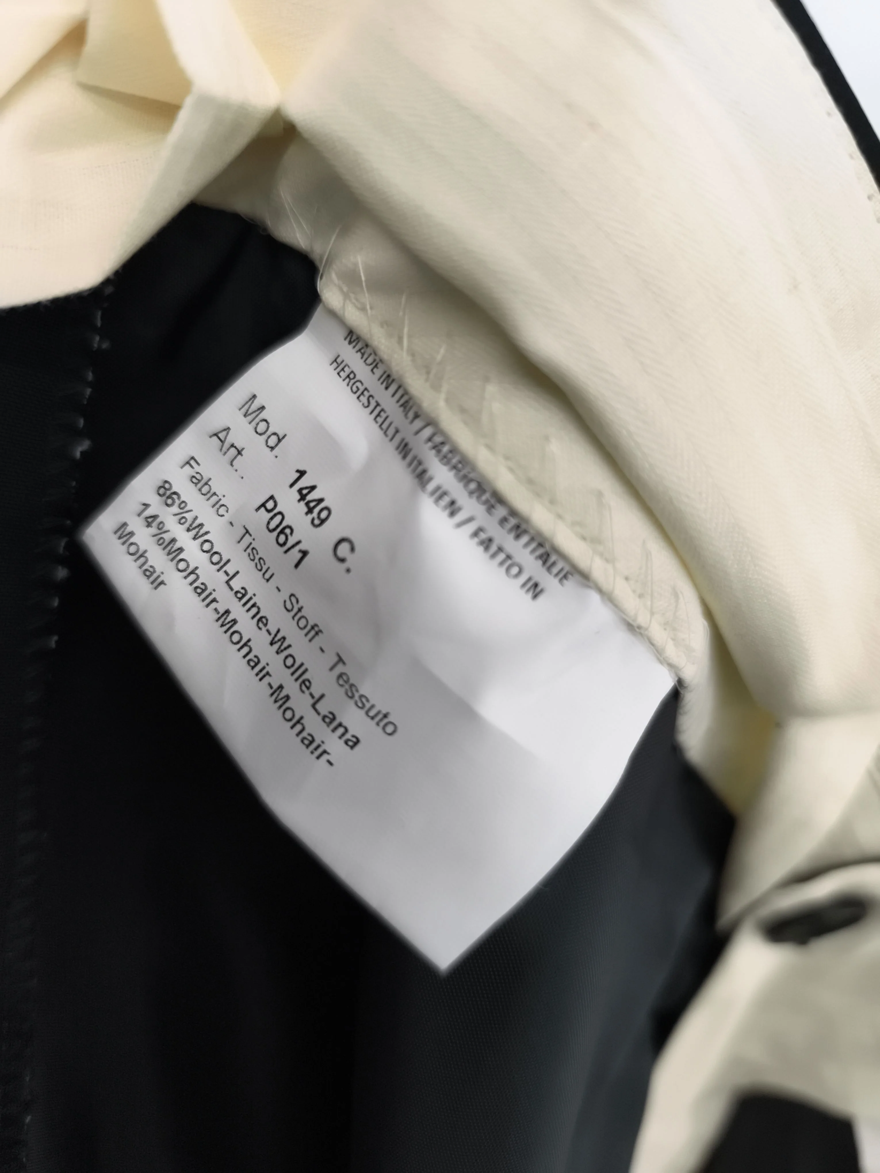 Paul Smith Men's Suit Trousers W 42 in Black Wool New with tags - Image 6