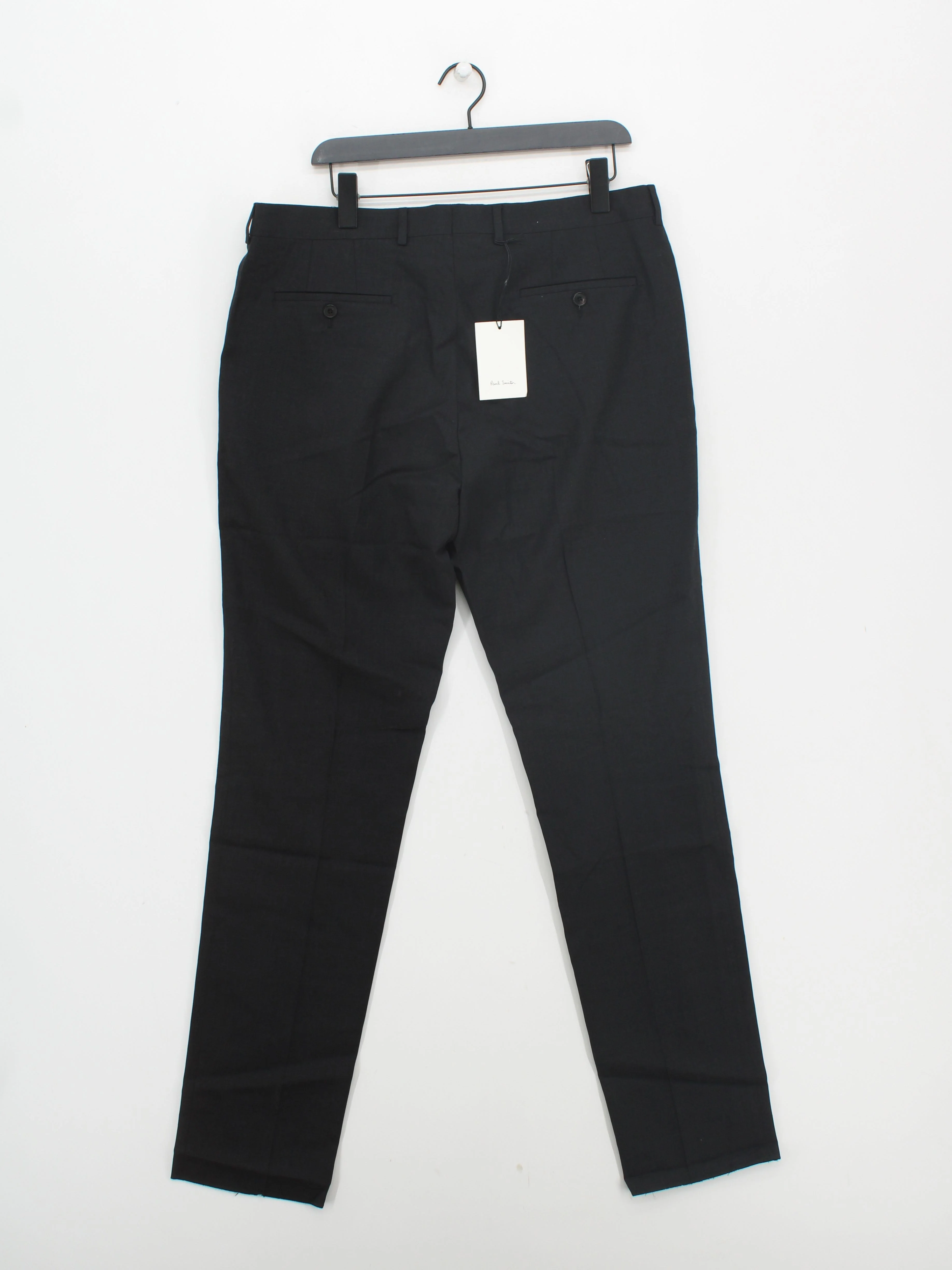 Paul Smith Men's Suit Trousers W 44 in Black Wool New with tags - Image 2