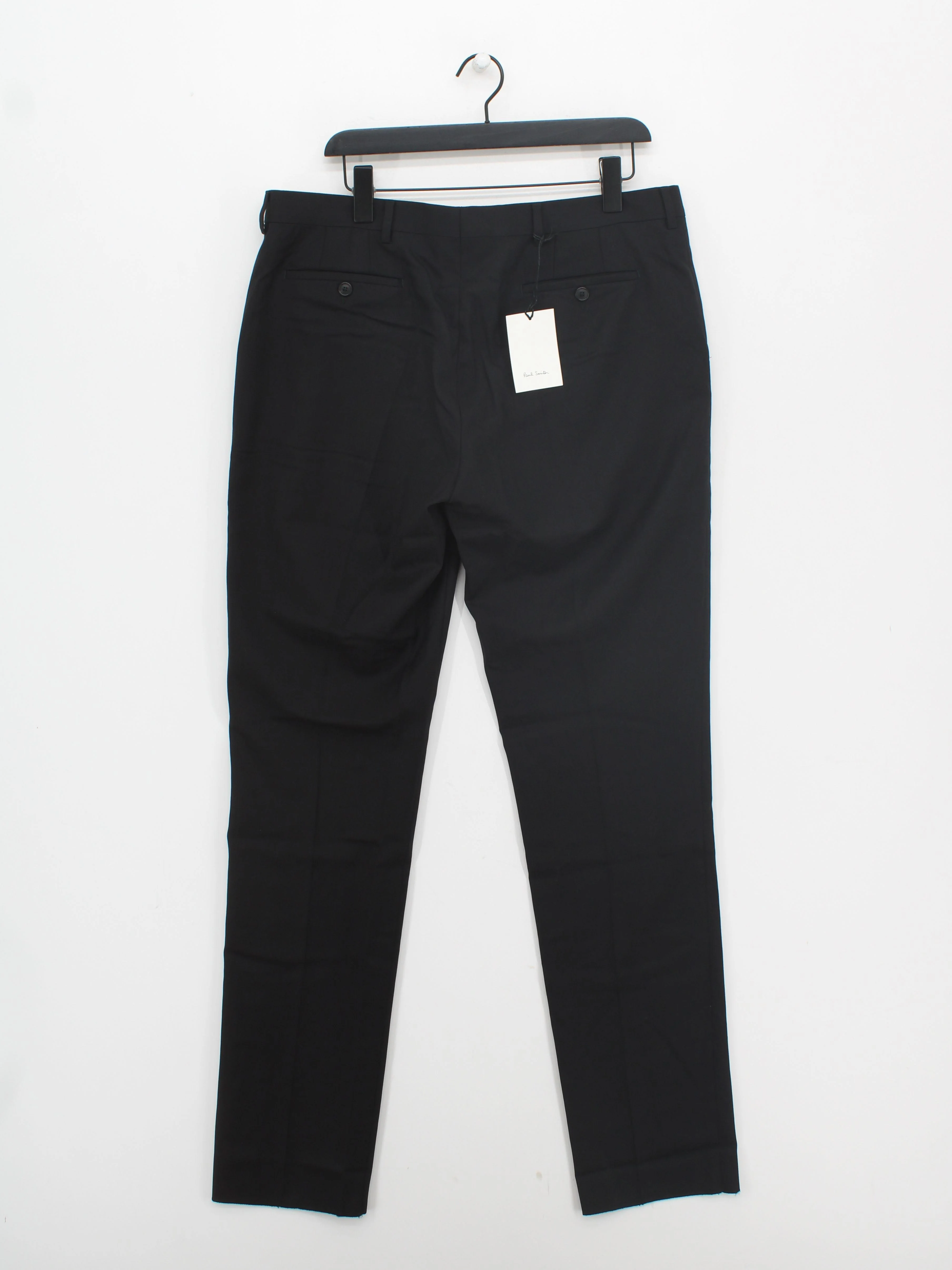 Paul Smith Men's Suit Trousers W 44 in Black Wool New with tags - Image 2