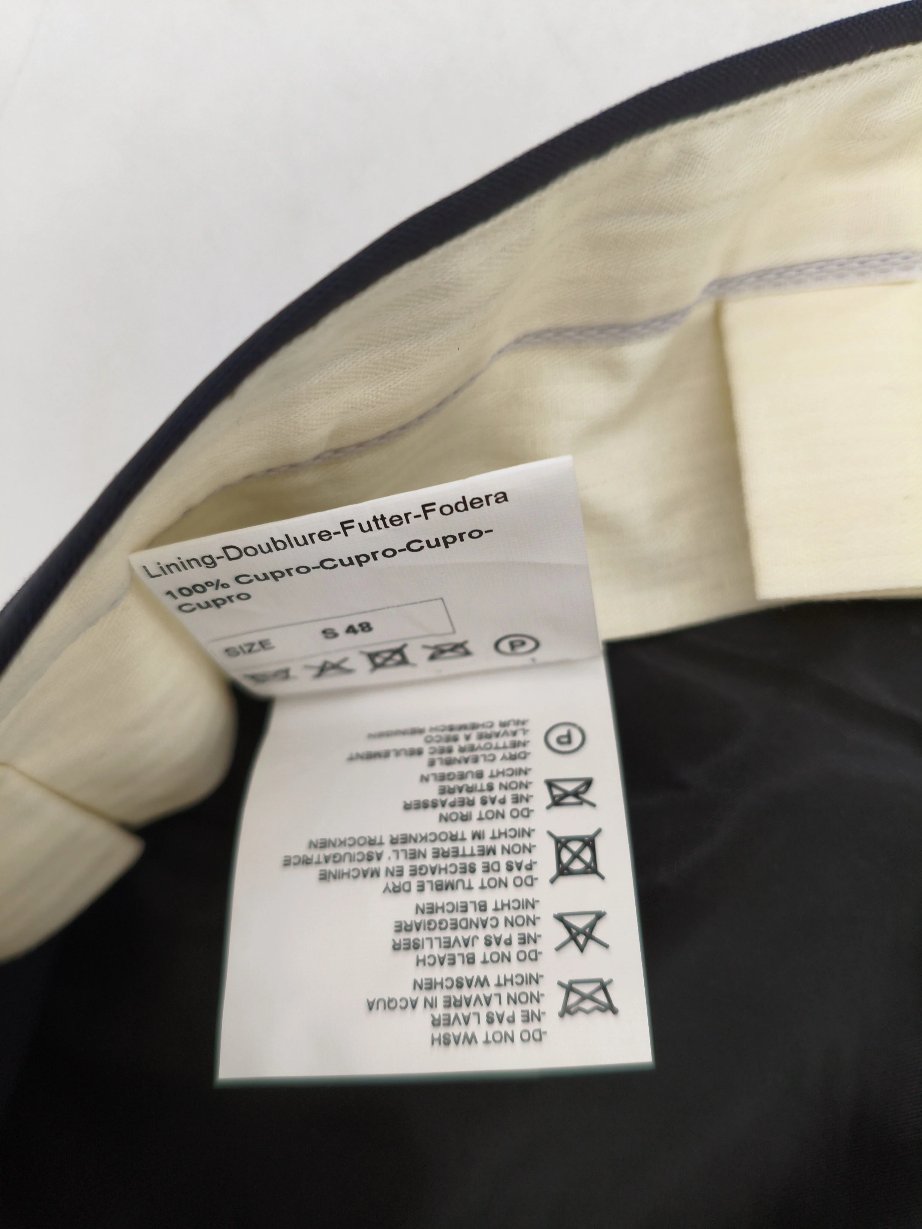 Paul Smith Men's Suit Trousers W 44 in Black Wool New with tags - Image 6