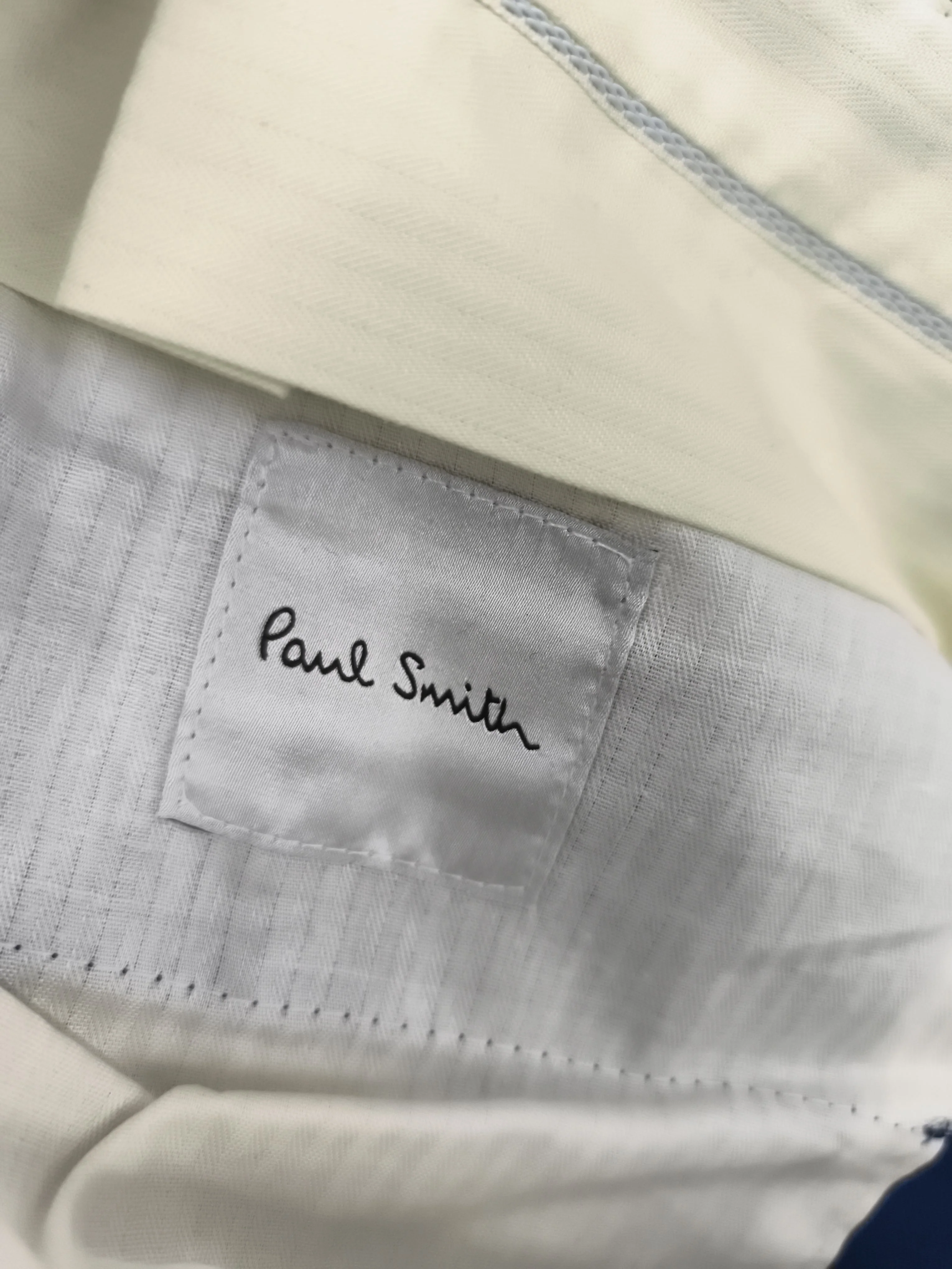 Paul Smith Men's Suit Trousers W 44 in Blue 100% Wool Dress Pants New with tags - Image 5