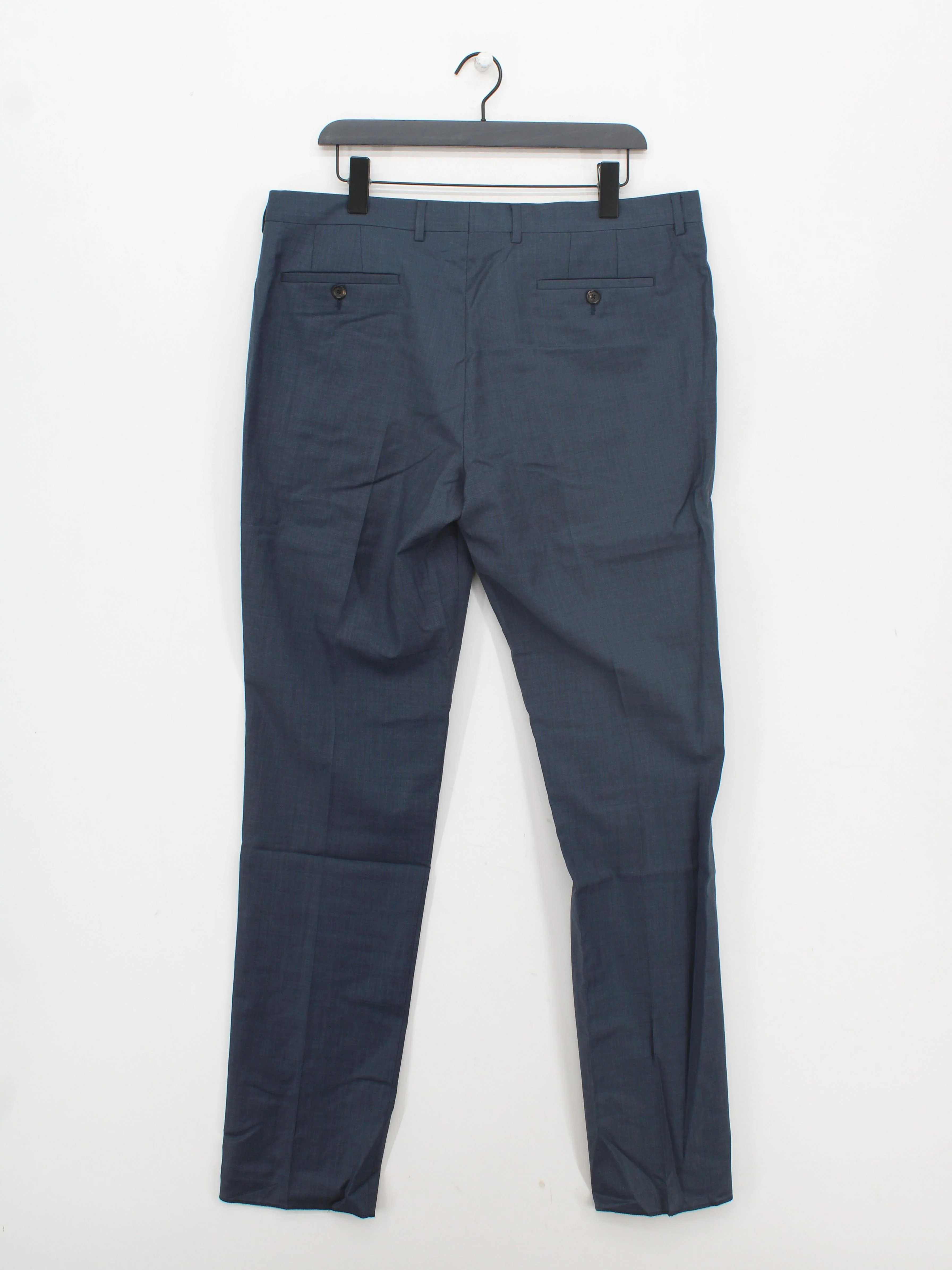 Paul Smith Men's Suit Trousers W 44 in Blue Wool New with tags - Image 2