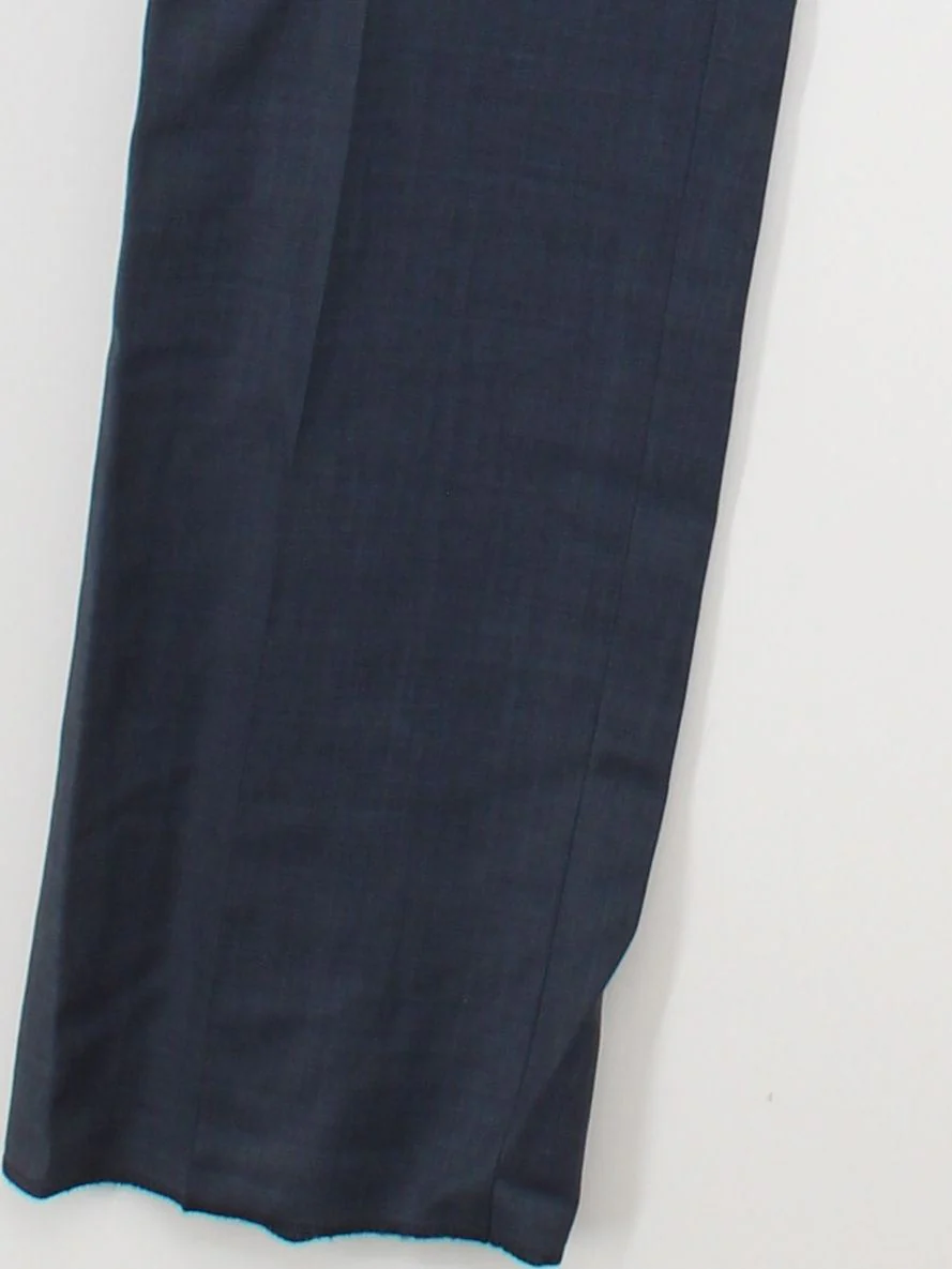 Paul Smith Men's Suit Trousers W 44 in Blue Wool New with tags - Image 4