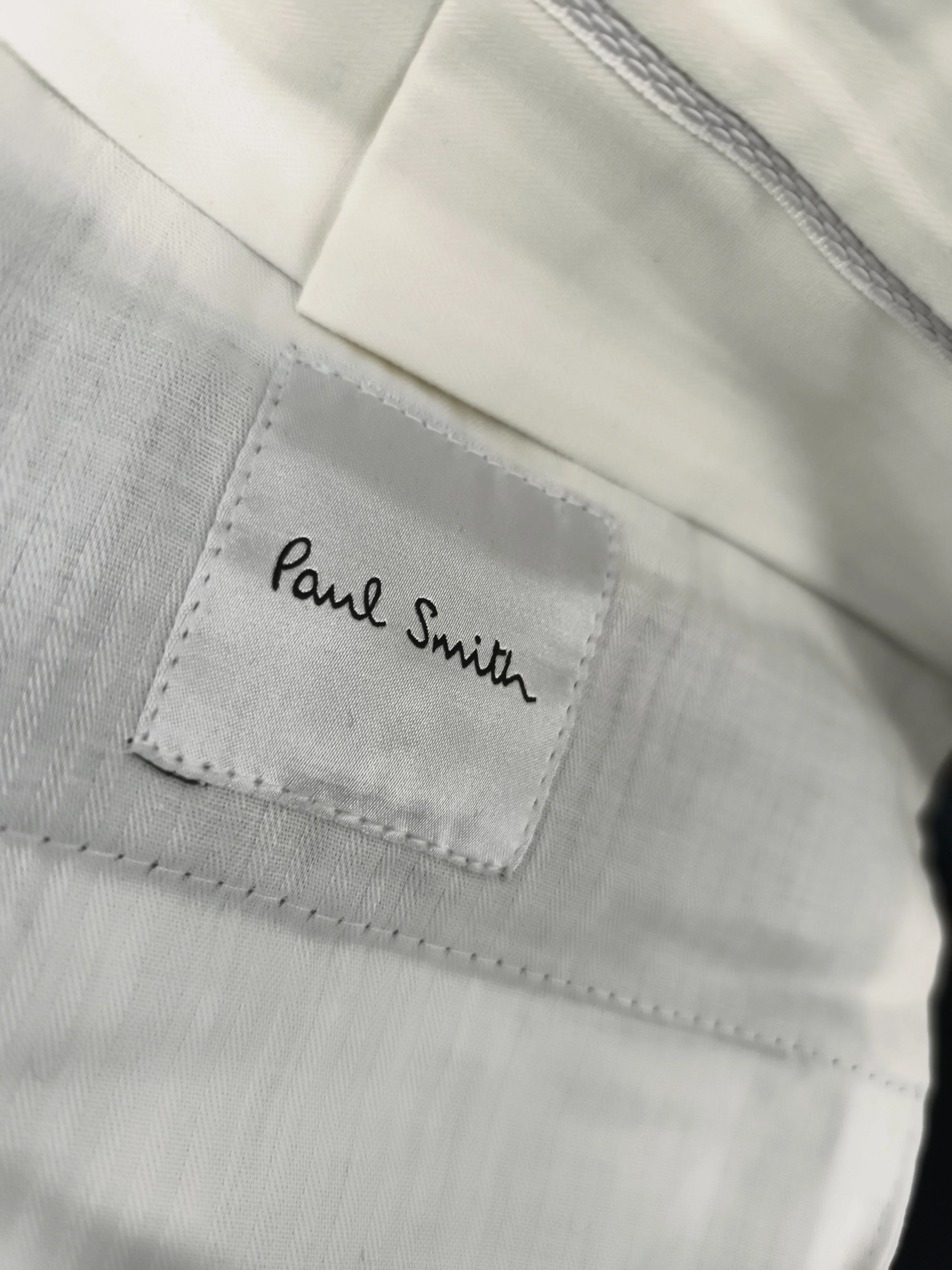 Paul Smith Men's Suit Trousers W 44 in Blue Wool New with tags - Image 5