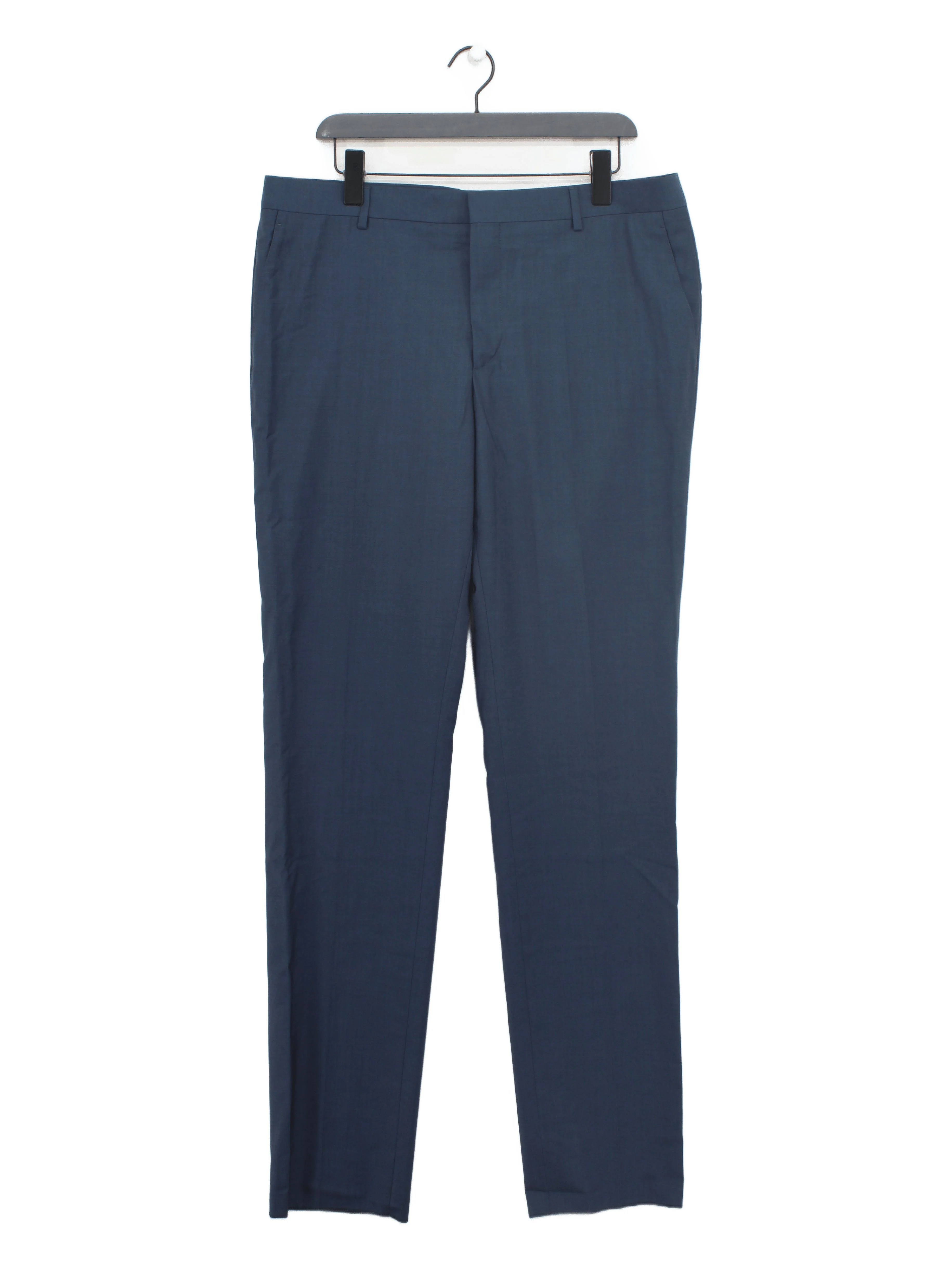 Paul Smith Men's Suit Trousers W 44 in Blue Wool New with tags