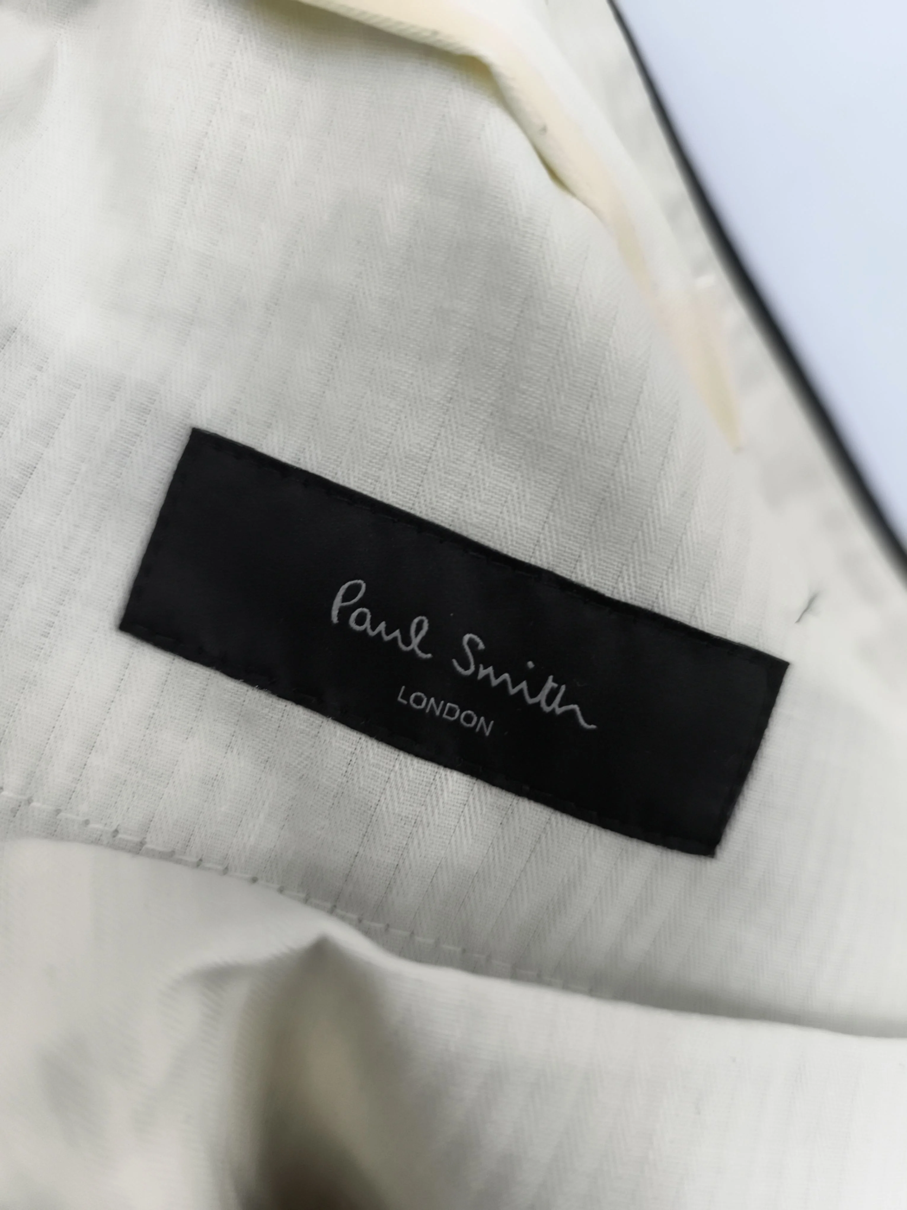 Paul Smith Men's Suit Trousers W 44 in Blue Wool New with tags - Image 5