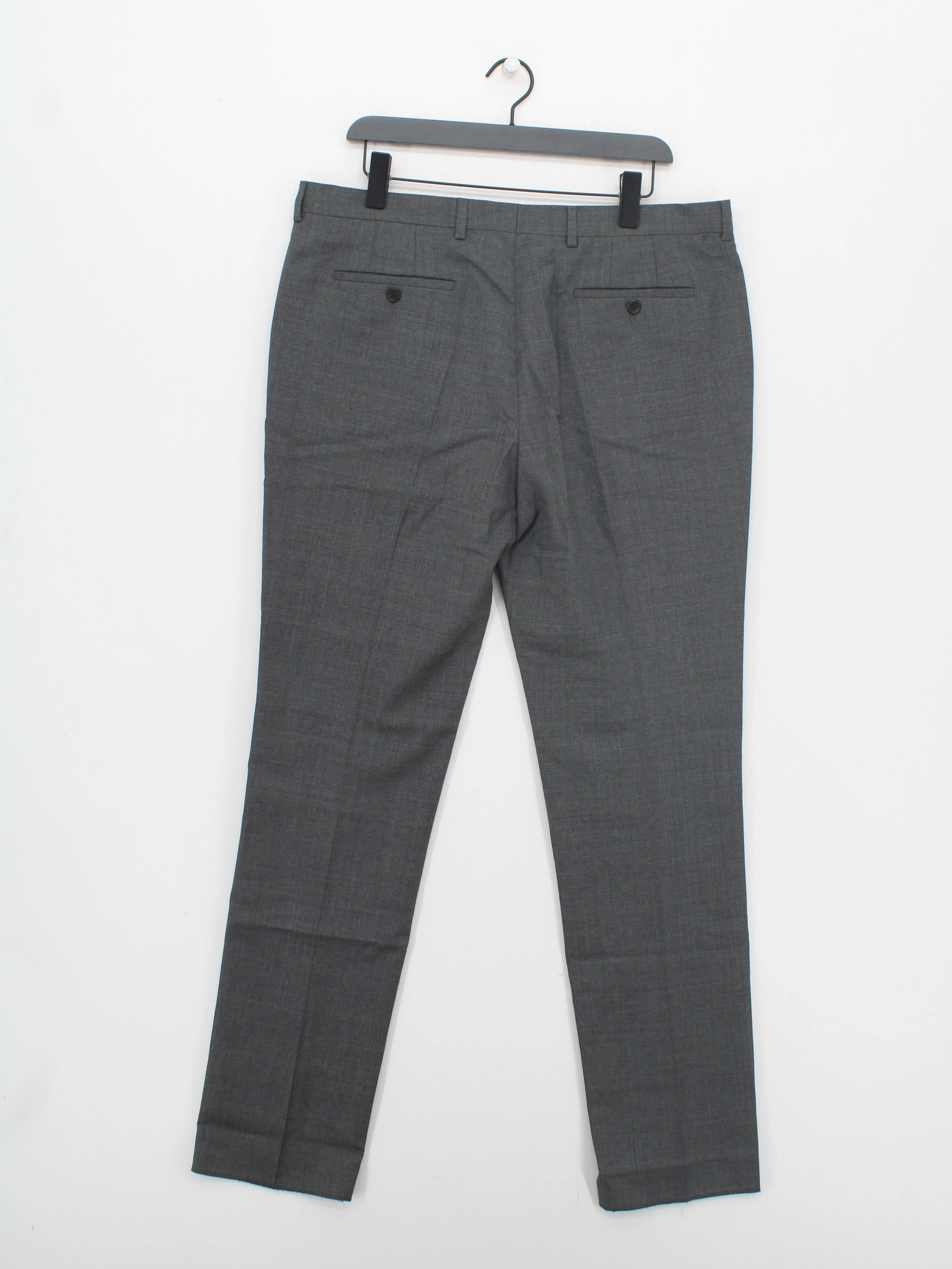 Paul Smith Men's Suit Trousers W 44 in Grey 100% Wool Dress Pants New with tags - Image 2