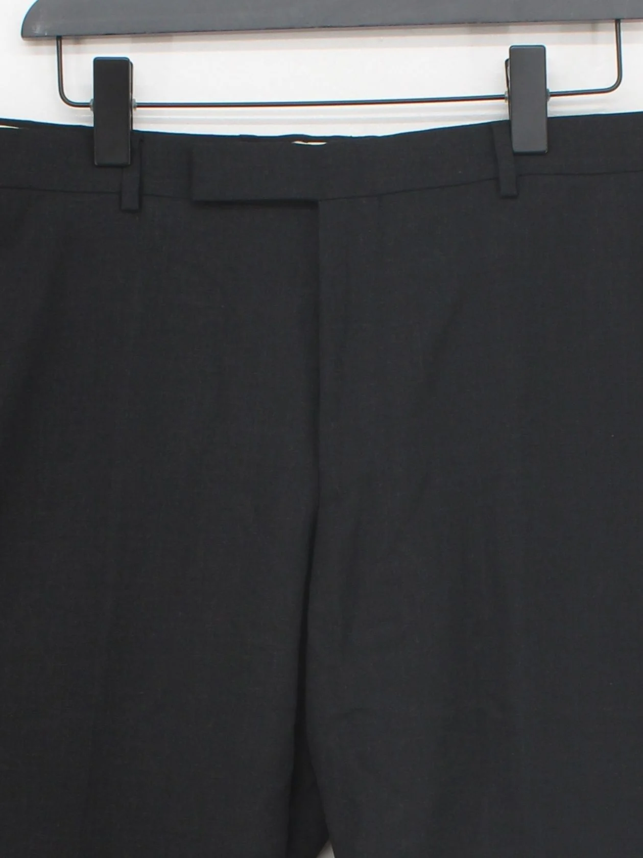 Paul Smith Men's Suit Trousers W 46 in Black 100% Wool Dress Pants New with tags - Image 3