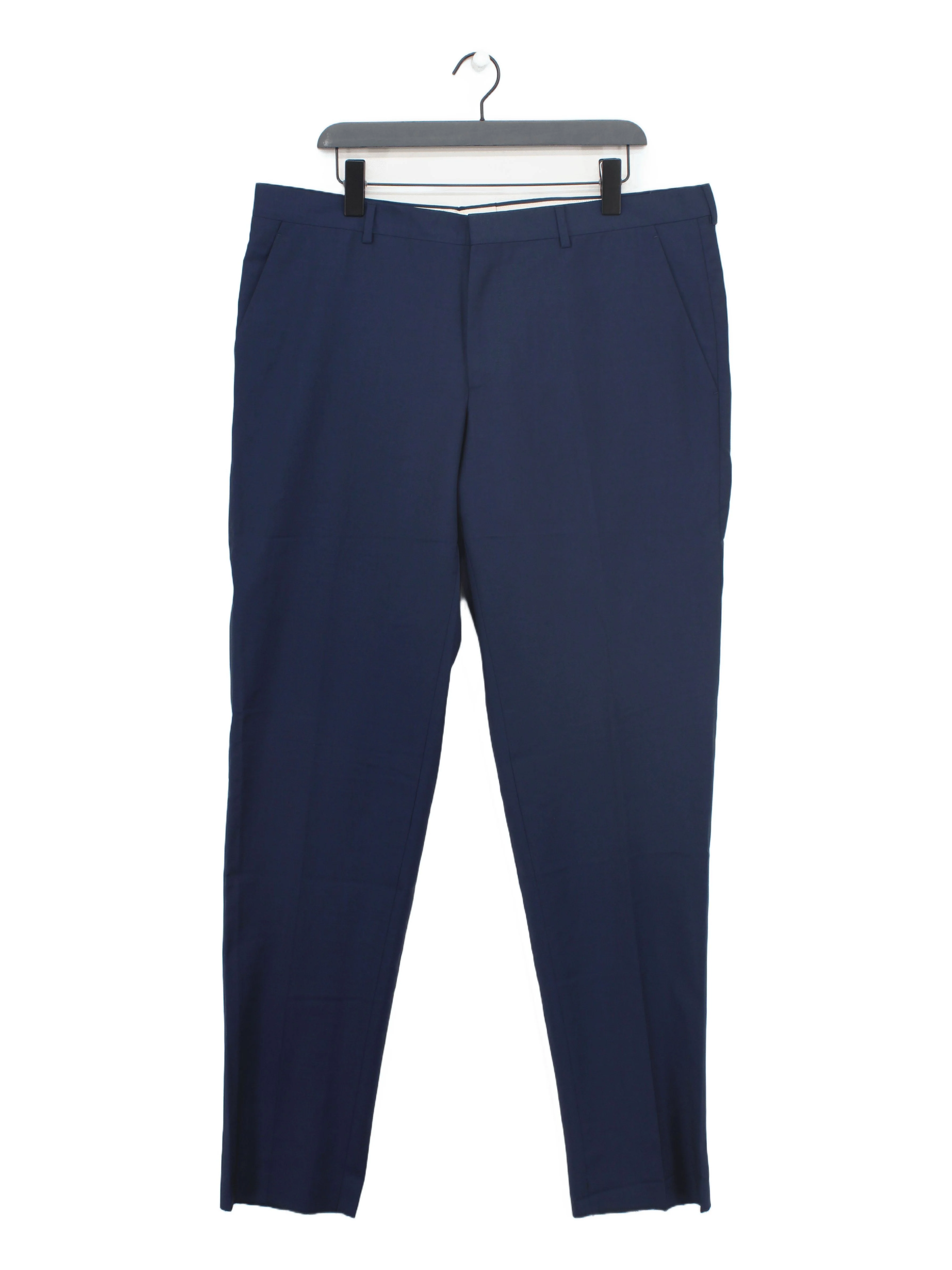 Paul Smith Men's Suit Trousers W 46 in Blue Wool New with tags