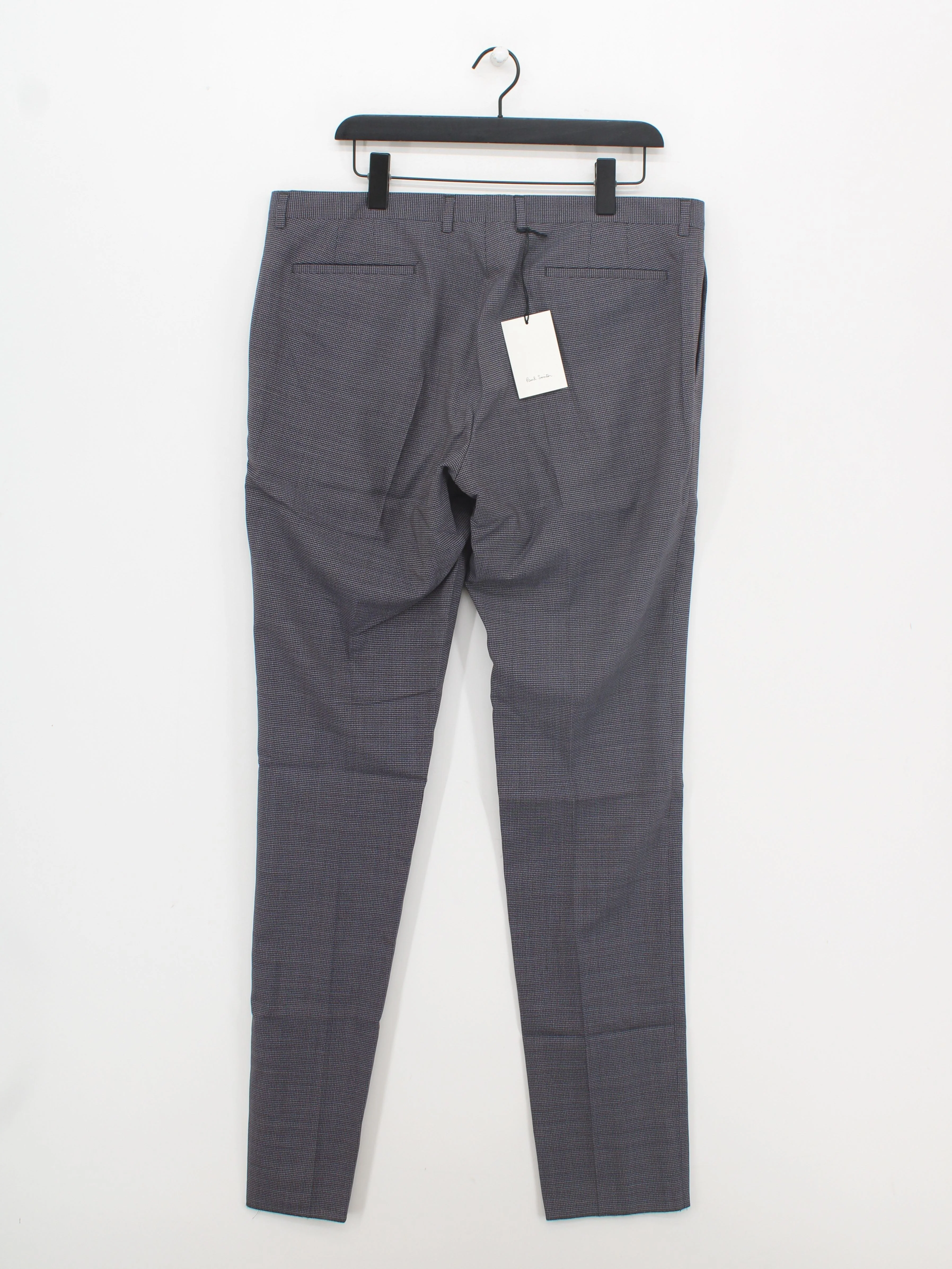 Paul Smith Men's Suit Trousers XXL Grey 100% Wool Dress Pants New with tags - Image 2