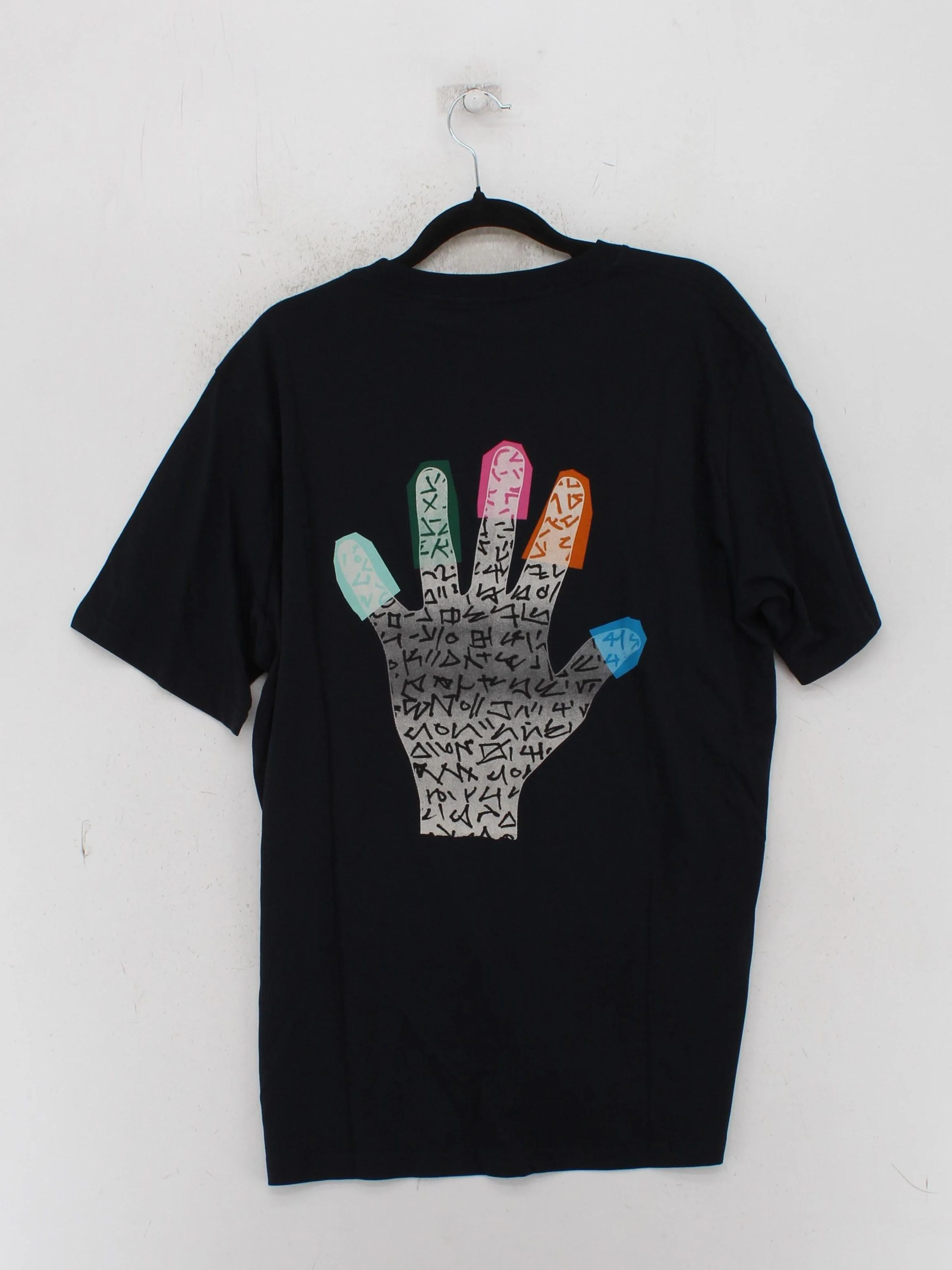 Paul Smith Men's T-Shirt L Black Graphic 100% Cotton Basic New with tags - Image 2