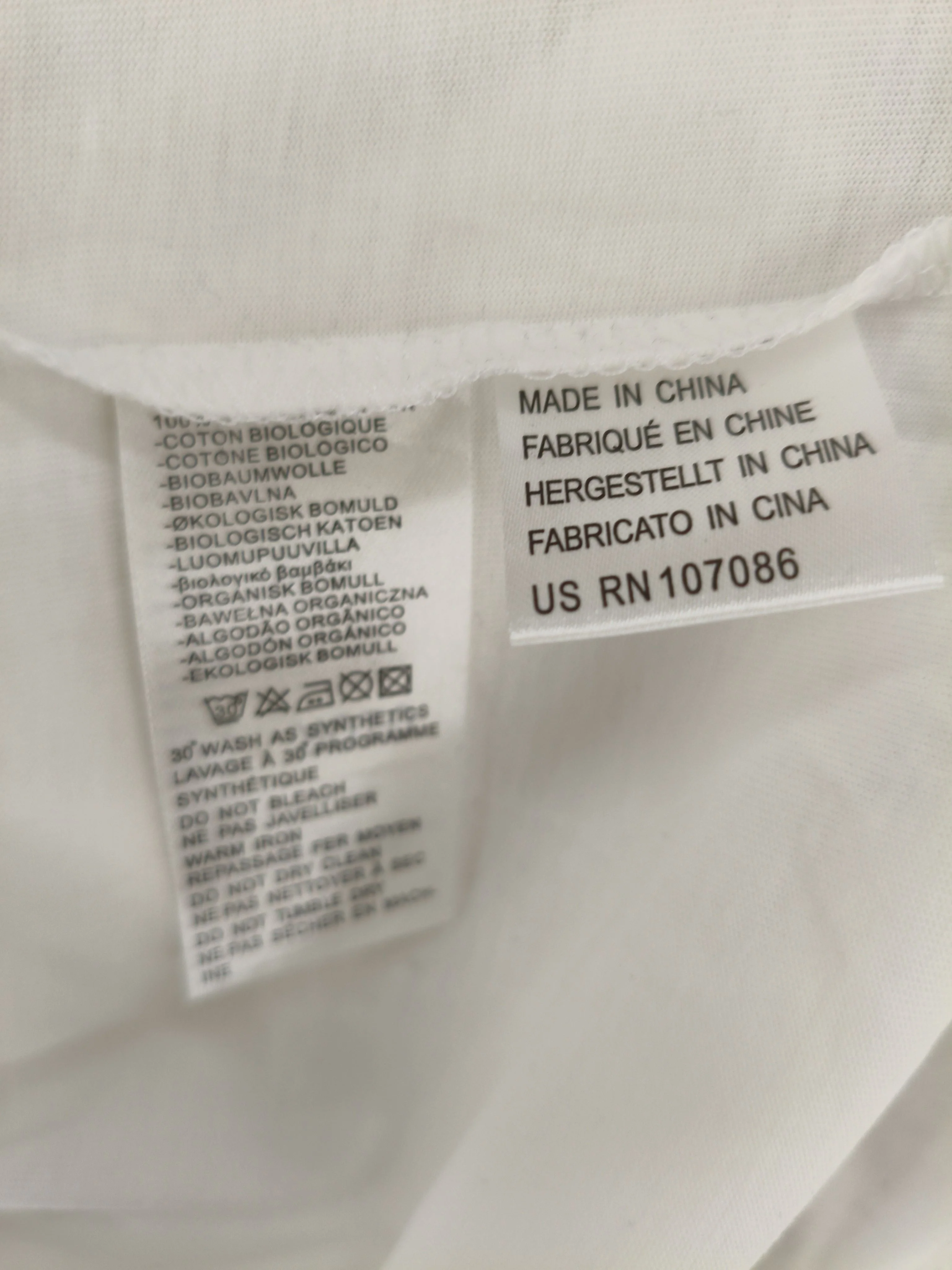 Paul Smith Men's T-Shirt L White Graphic 100% Cotton Basic - Image 7
