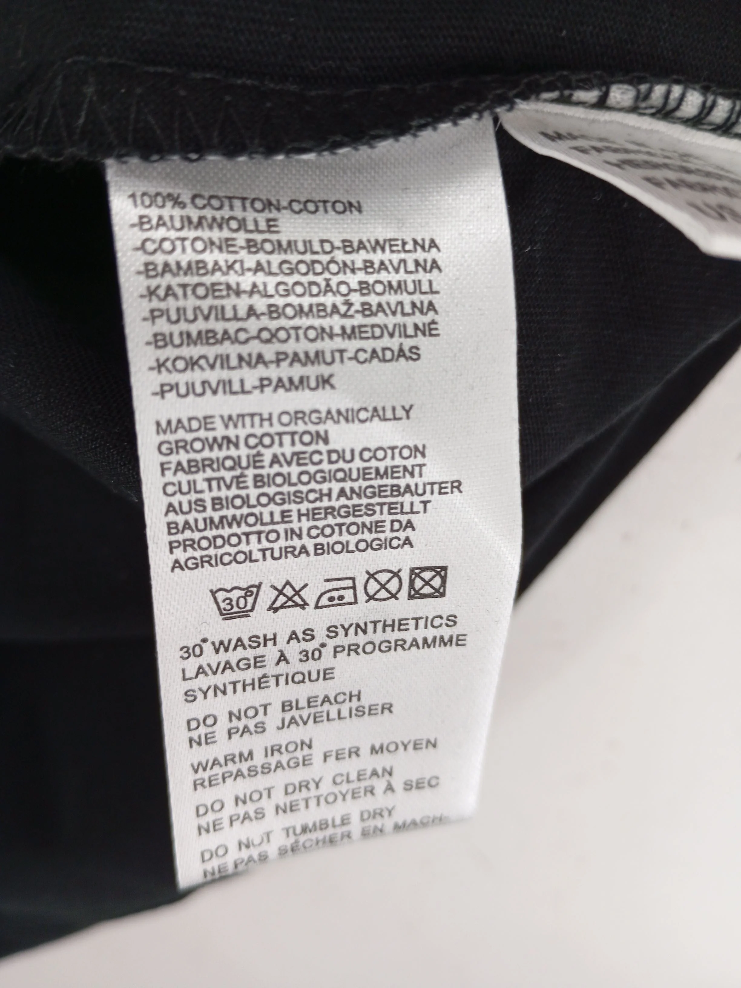 Paul Smith Men's T-Shirt M Black Graphic 100% Cotton Basic - Image 7