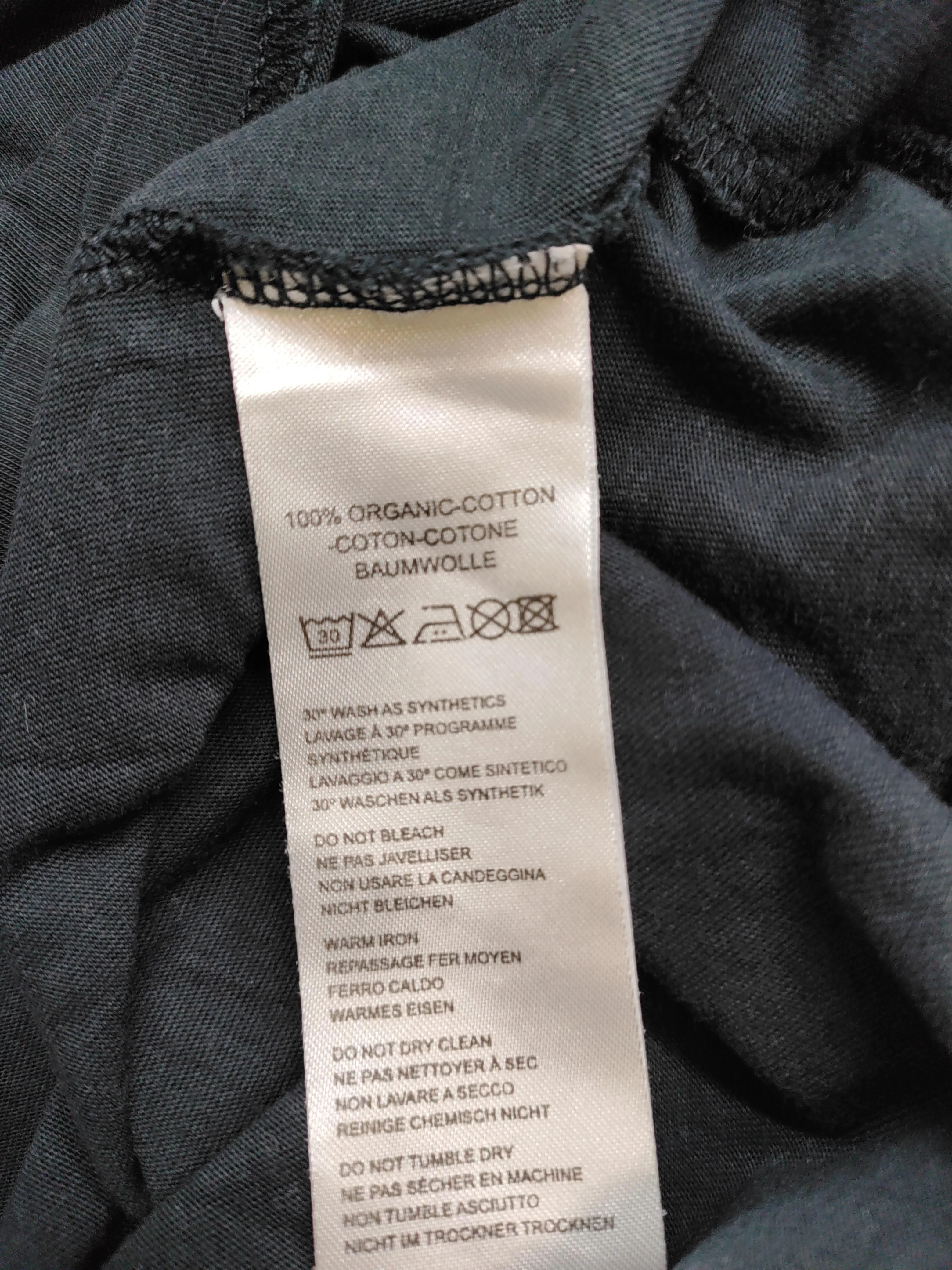 Paul Smith Men's T-Shirt M Black Graphic 100% Cotton Basic - Image 6
