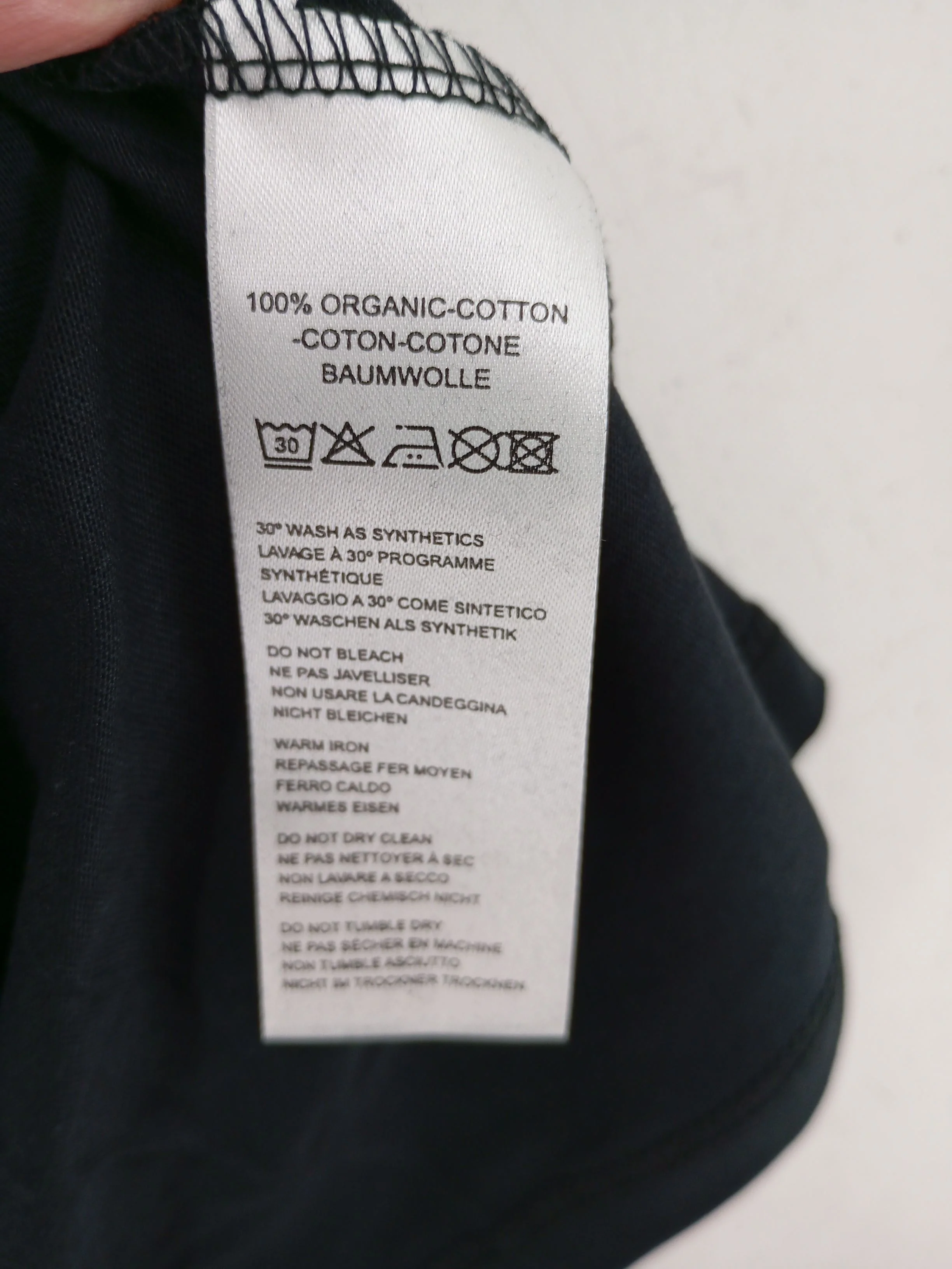 Paul Smith Men's T-Shirt M Black Graphic 100% Cotton Basic New with tags - Image 6