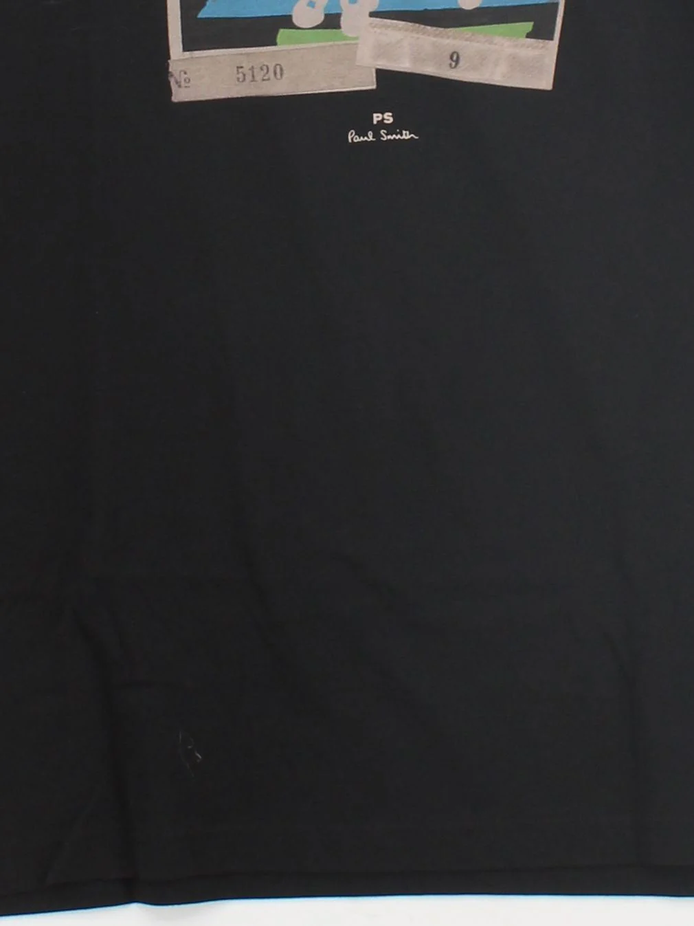 Paul Smith Men's T-Shirt M Black Graphic 100% Cotton Basic New with tags - Image 4