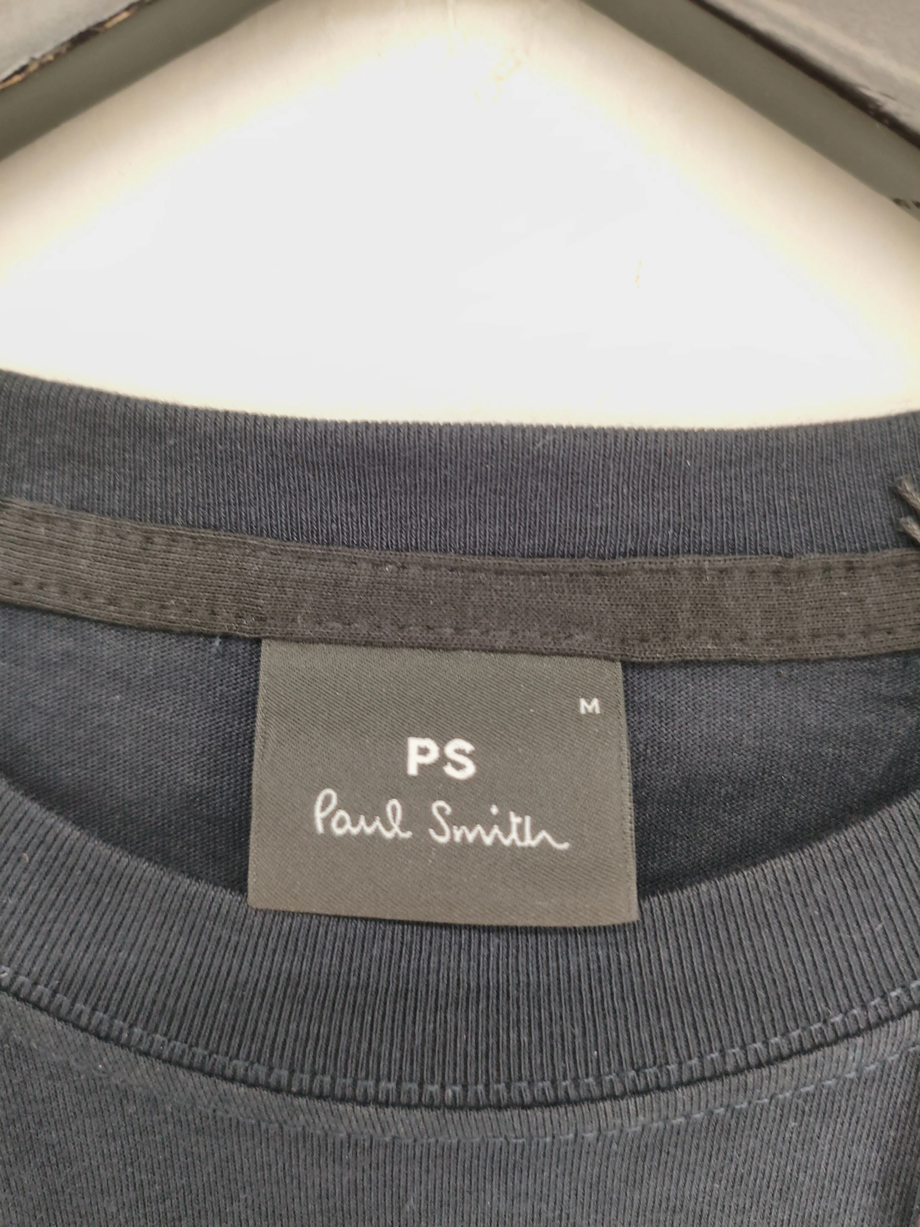 Paul Smith Men's T-Shirt M Black Graphic 100% Cotton Basic New with tags - Image 5