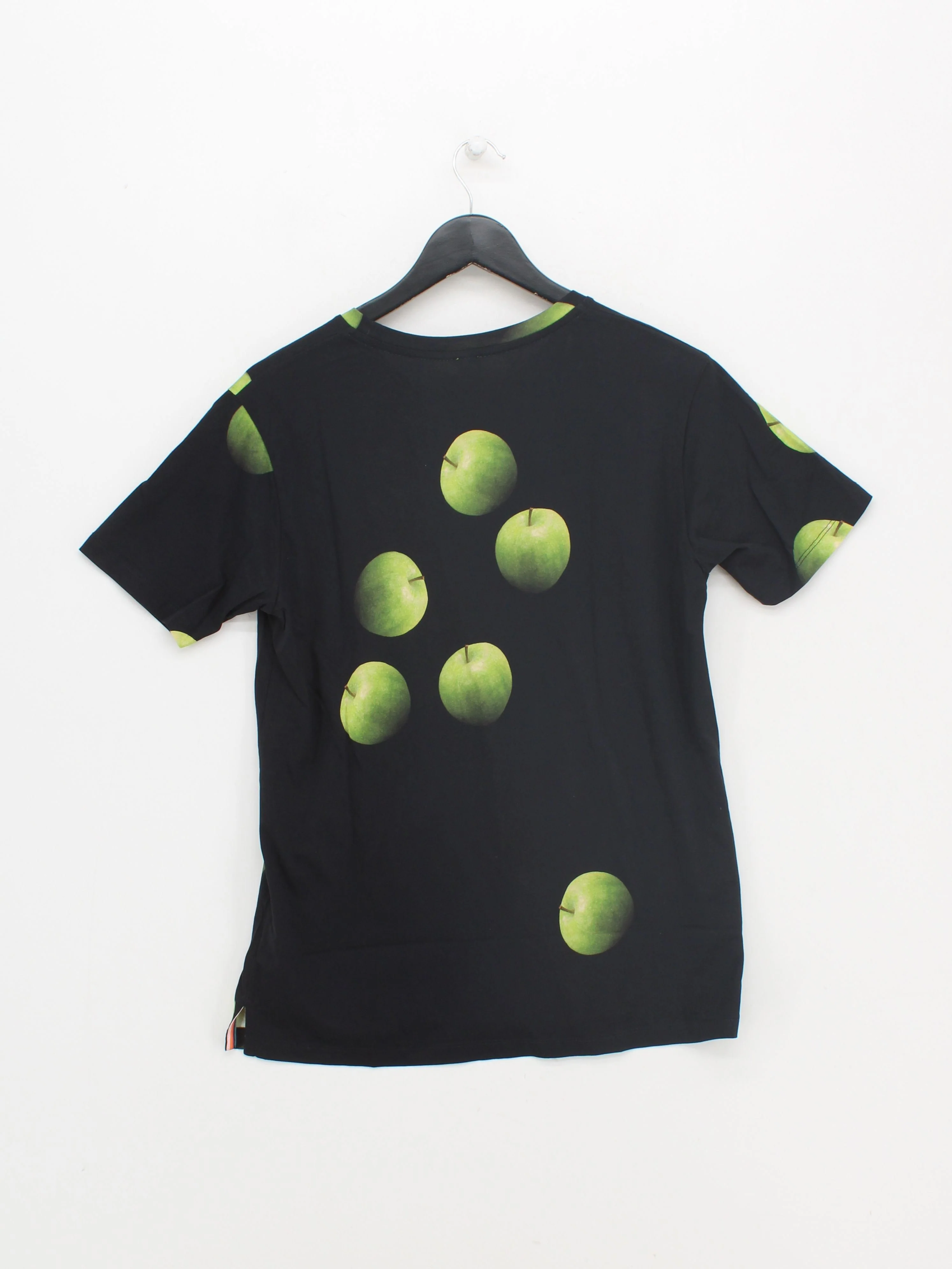Paul Smith Men's T-Shirt M Black Graphic 100% Cotton Basic New with tags - Image 2