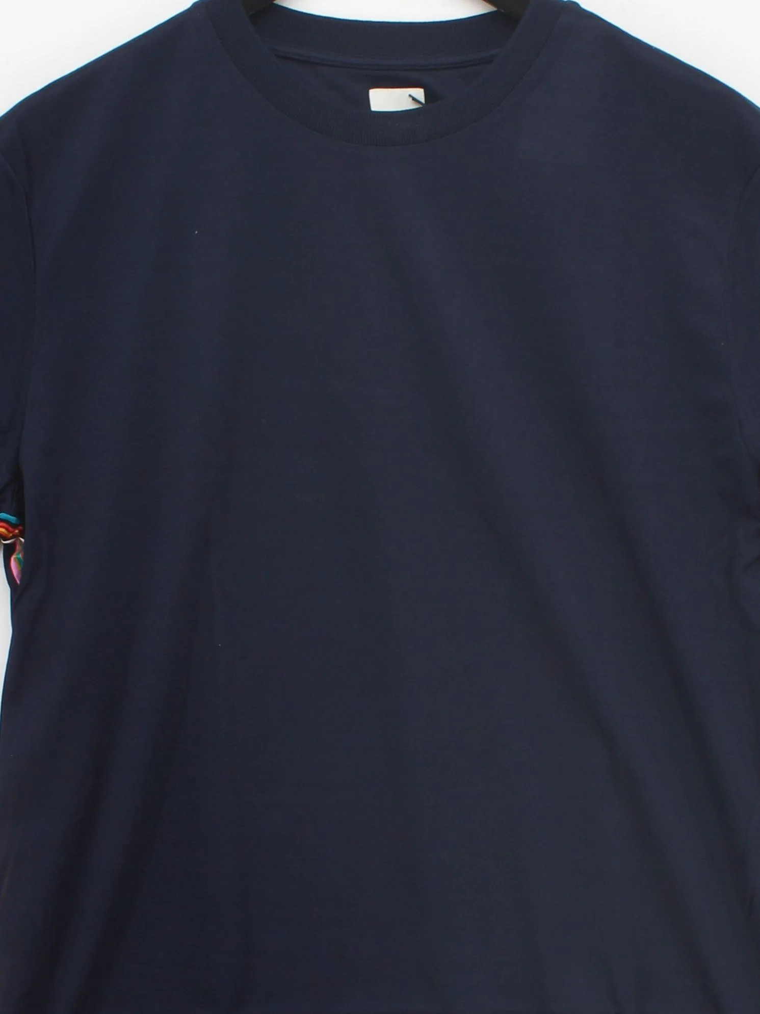 Paul Smith Men's T-Shirt M Blue 100% Cotton Basic New with tags - Image 3