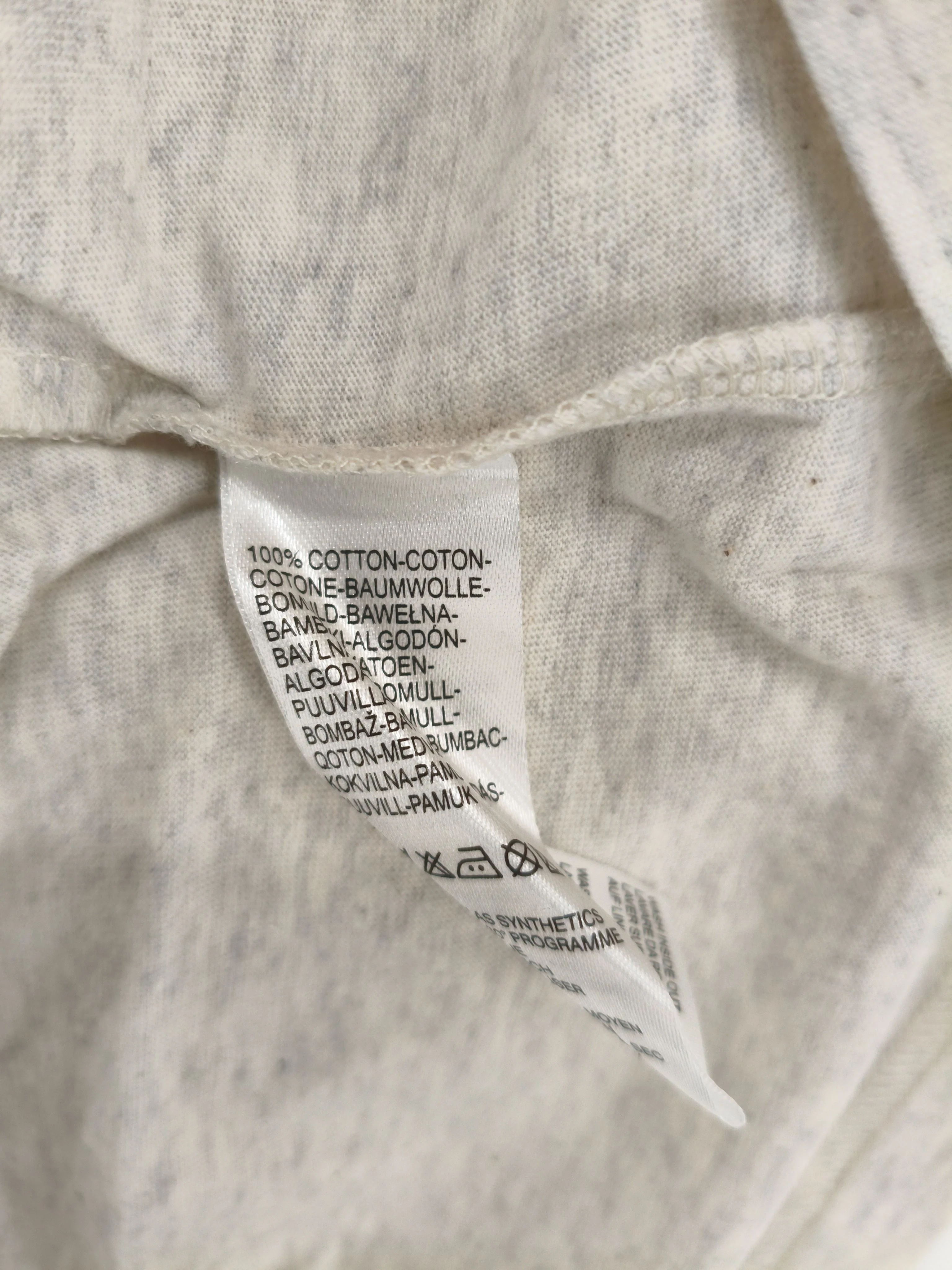 Paul Smith Men's T-Shirt M Cream Graphic 100% Cotton Basic New with tags - Image 6