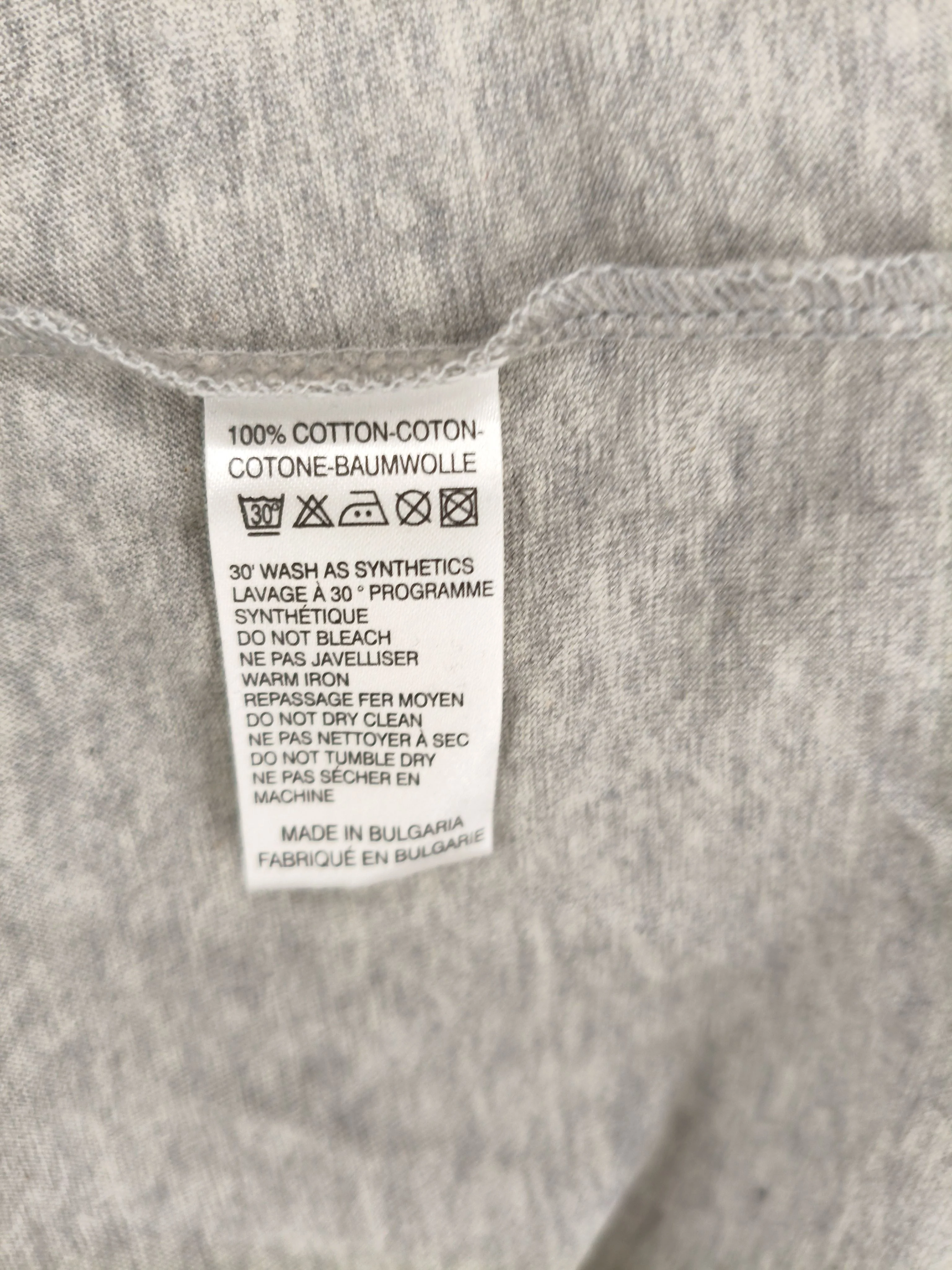 Paul Smith Men's T-Shirt M Grey Graphic 100% Cotton Basic New with tags - Image 6