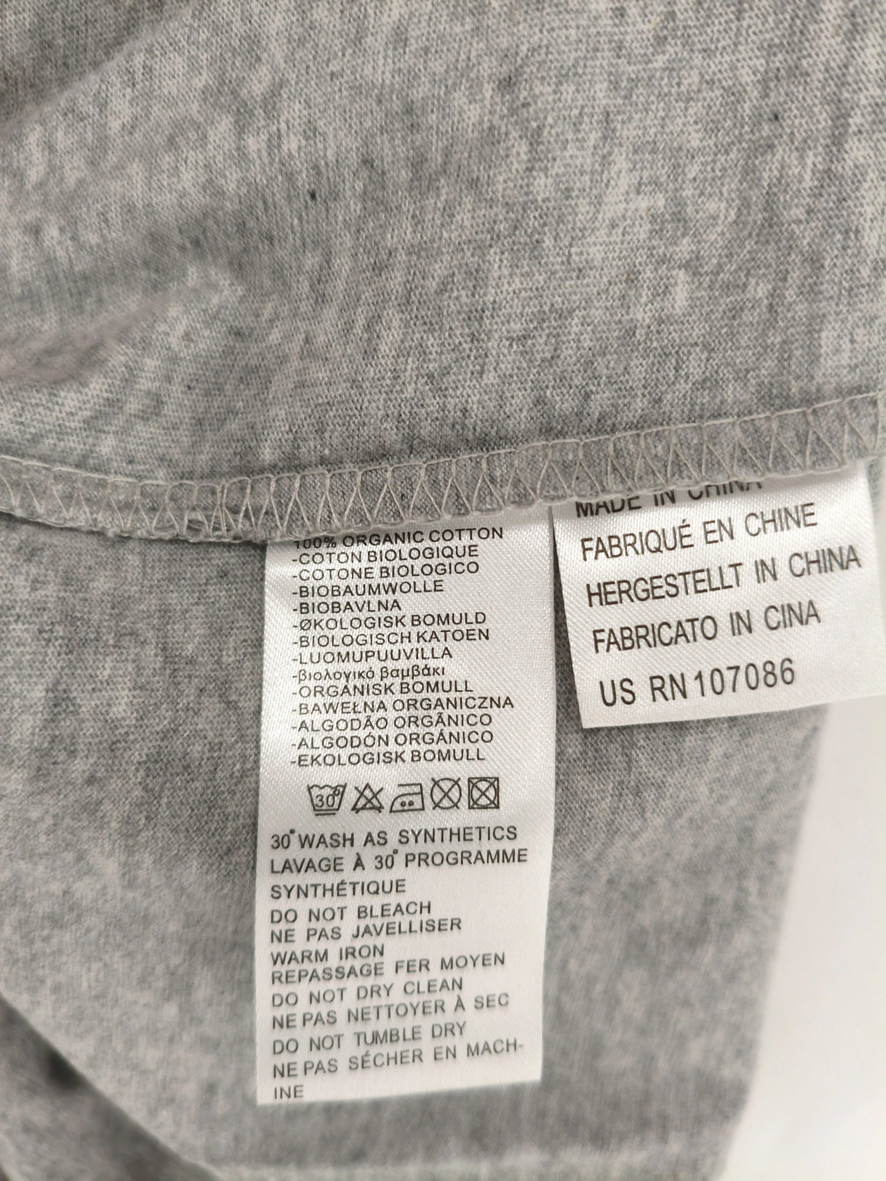 Paul Smith Men's T-Shirt M Grey Graphic 100% Cotton Basic New with tags - Image 6