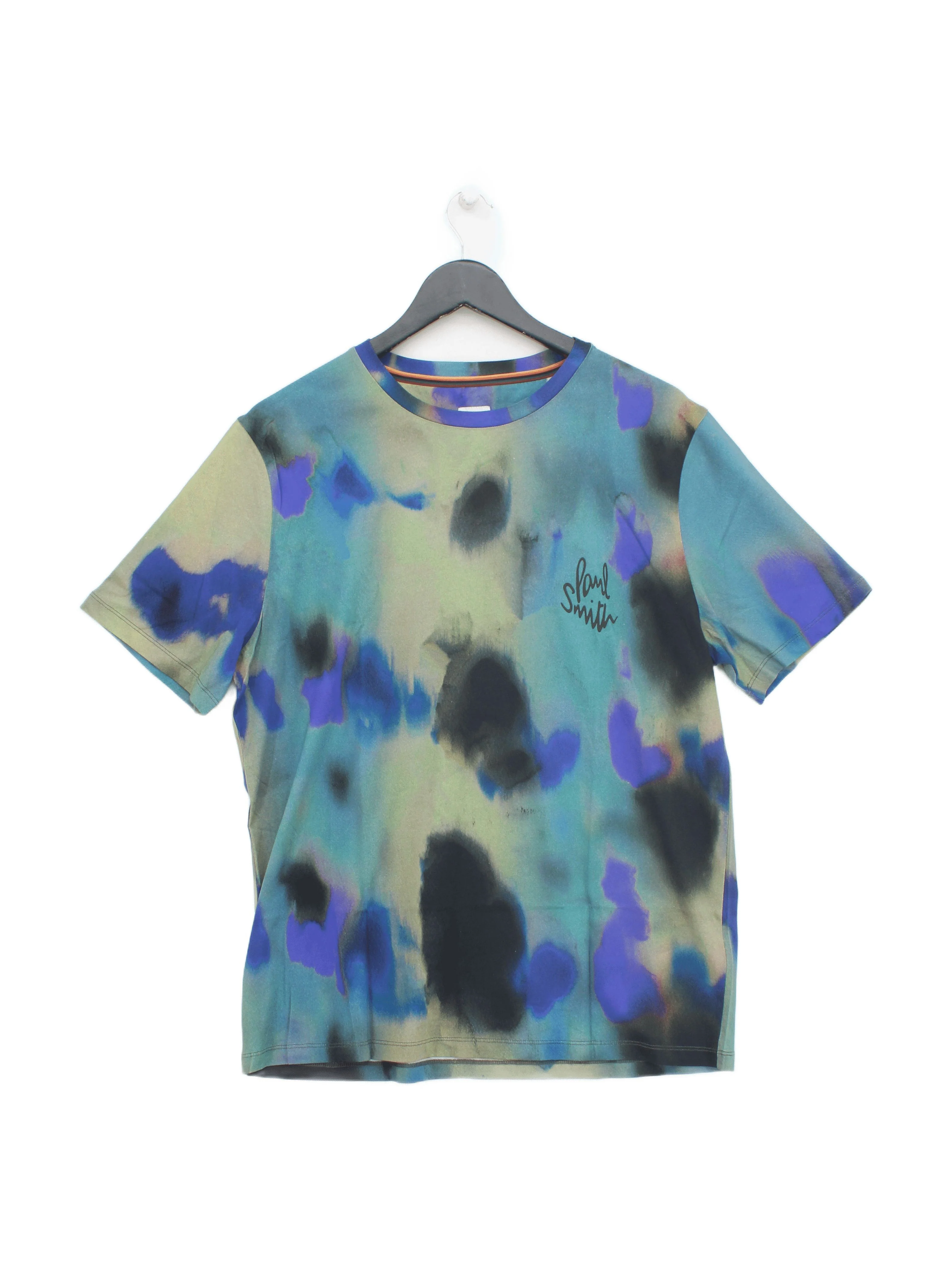 Paul Smith Men's T-Shirt M Multi Graphic 100% Cotton Basic New with tags