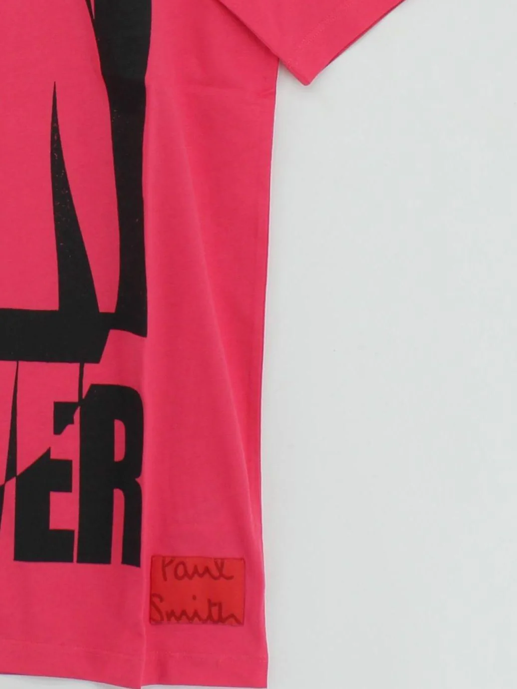 Paul Smith Men's T-Shirt M Pink Graphic 100% Cotton Basic New with tags - Image 4