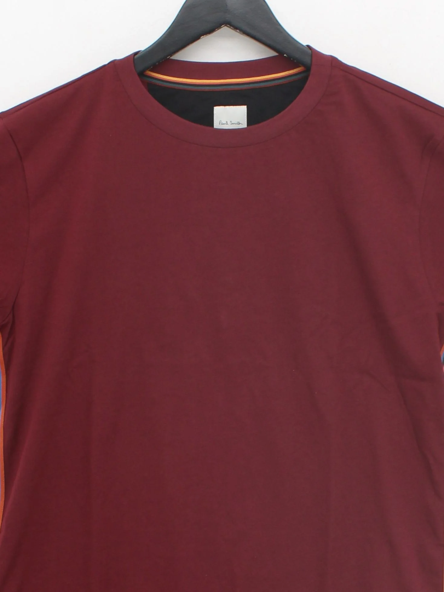 Paul Smith Men's T-Shirt M Red 100% Cotton Basic New with tags - Image 3