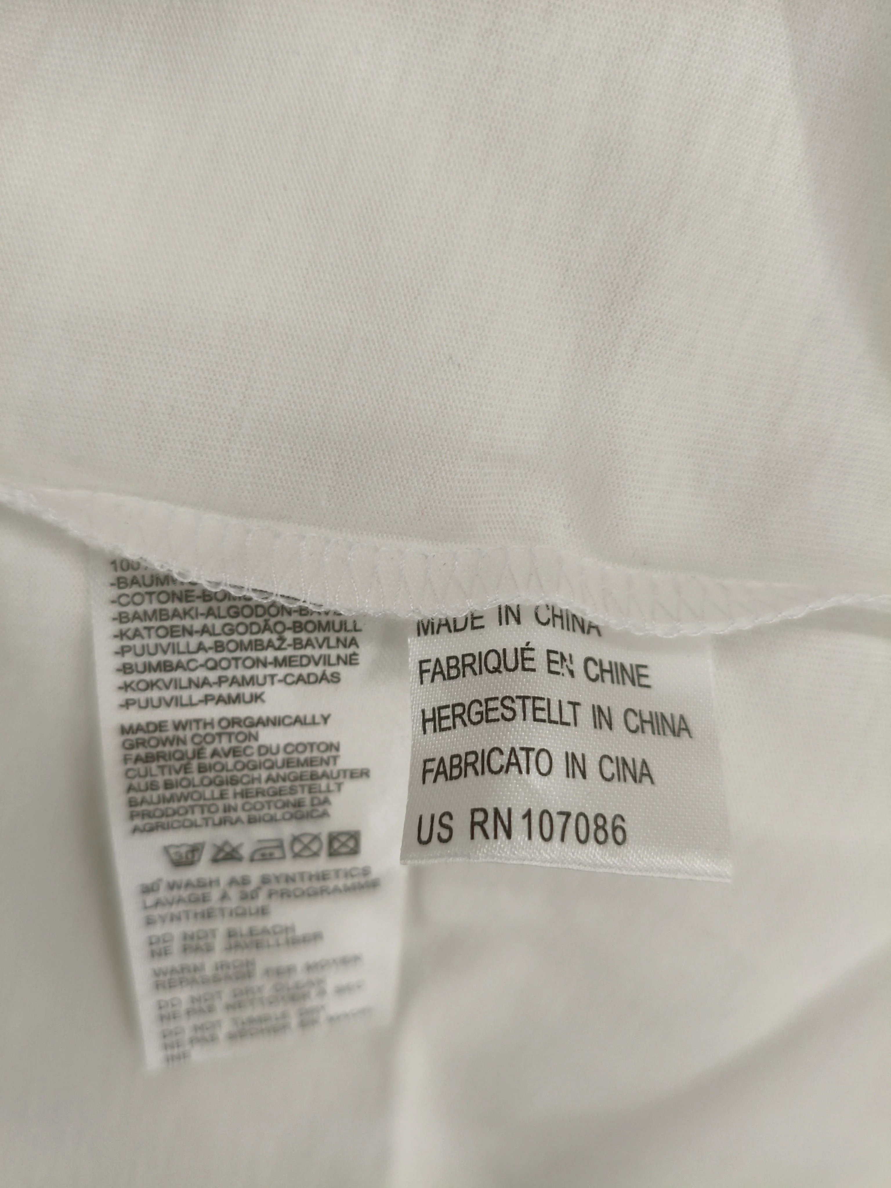 Paul Smith Men's T-Shirt M White Graphic 100% Cotton Basic New with tags - Image 6