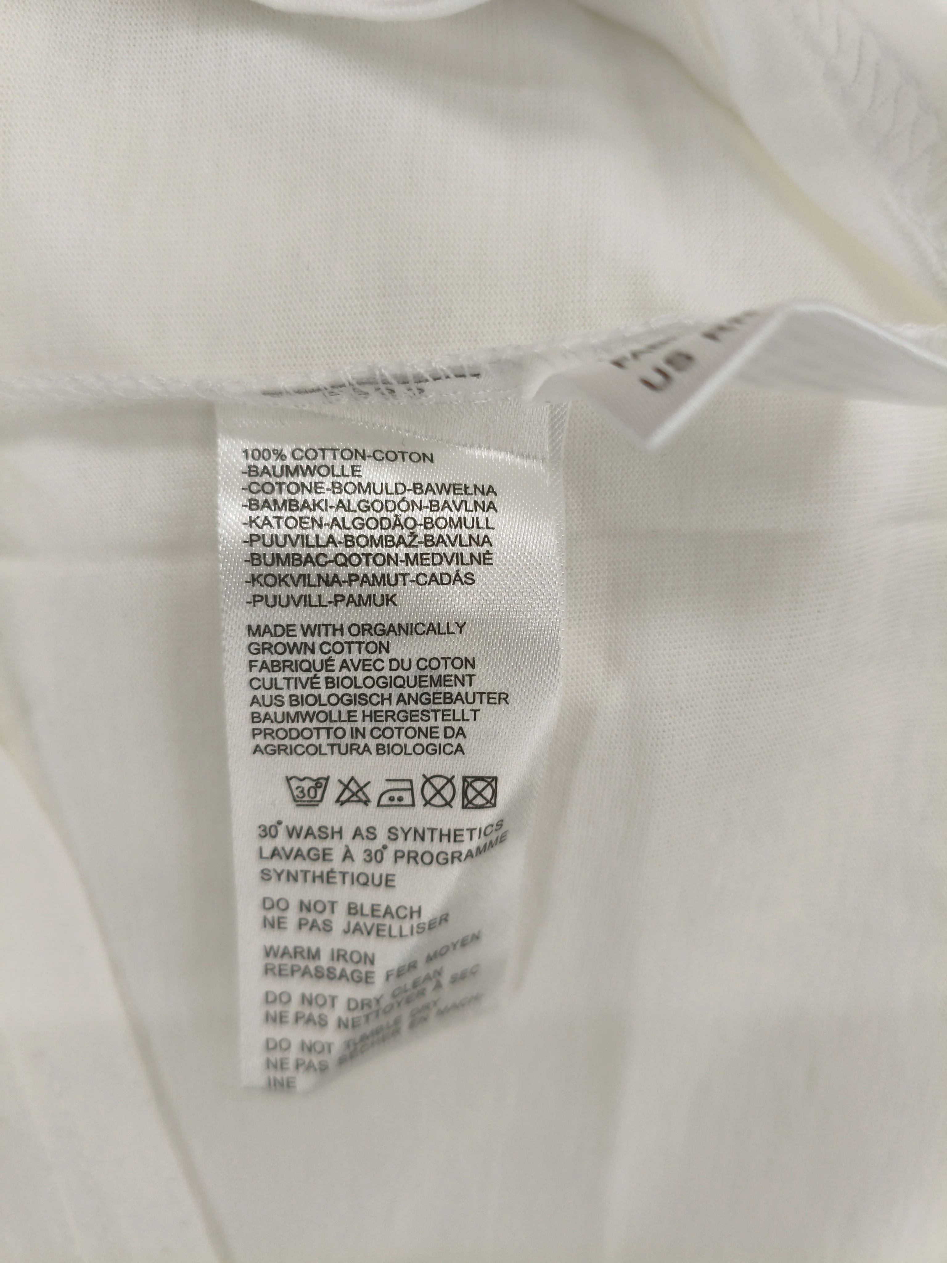 Paul Smith Men's T-Shirt M White Graphic 100% Cotton Basic New with tags - Image 6