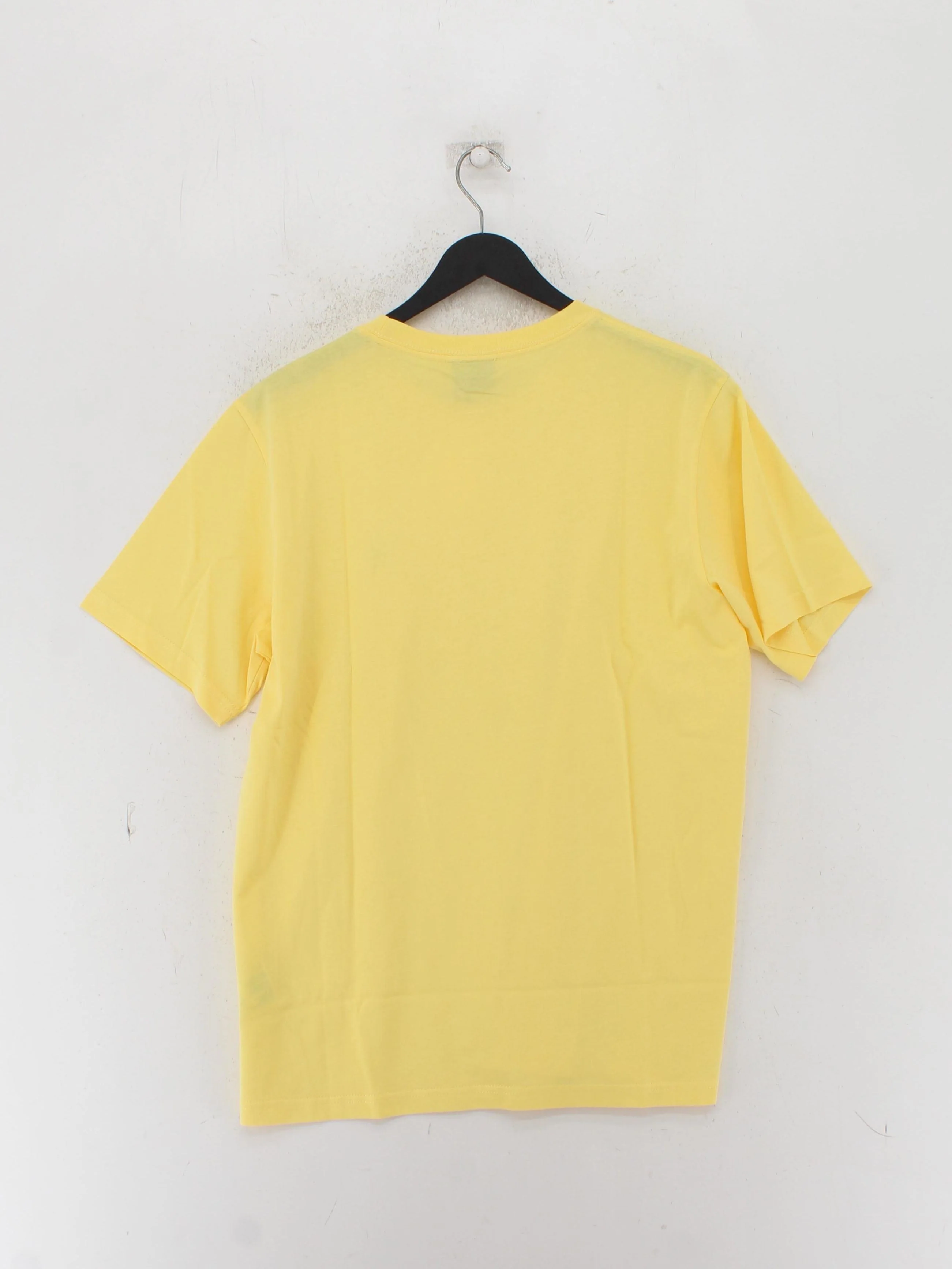 Paul Smith Men's T-Shirt M Yellow 100% Cotton Basic New with tags - Image 2