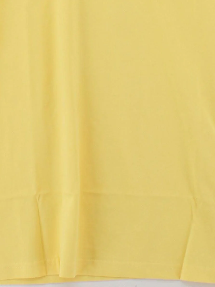 Paul Smith Men's T-Shirt M Yellow 100% Cotton Basic New with tags - Image 4