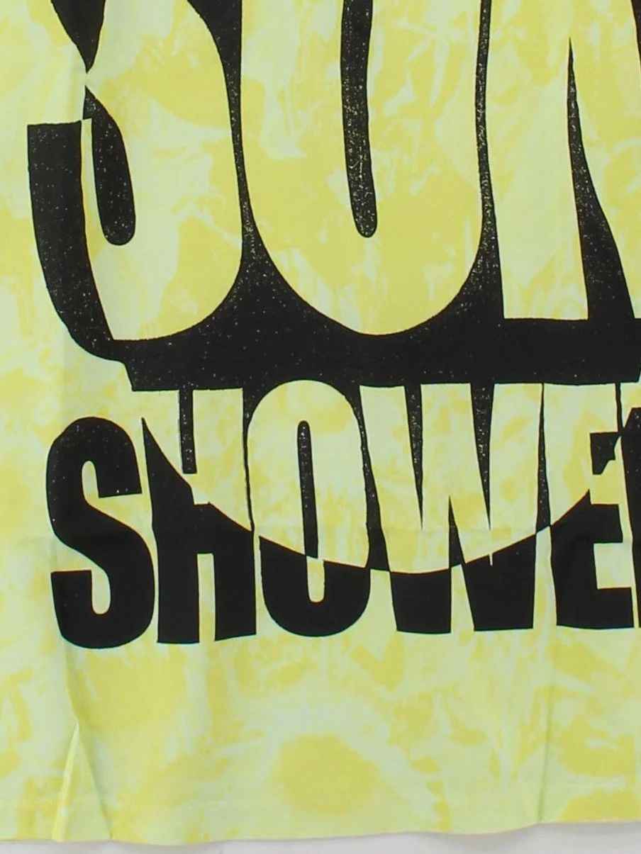 Paul Smith Men's T-Shirt M Yellow Graphic 100% Cotton Basic New with tags - Image 4