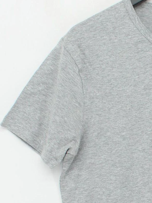 Paul Smith Men's T-Shirt S Grey 100% Cotton Basic - Image 4