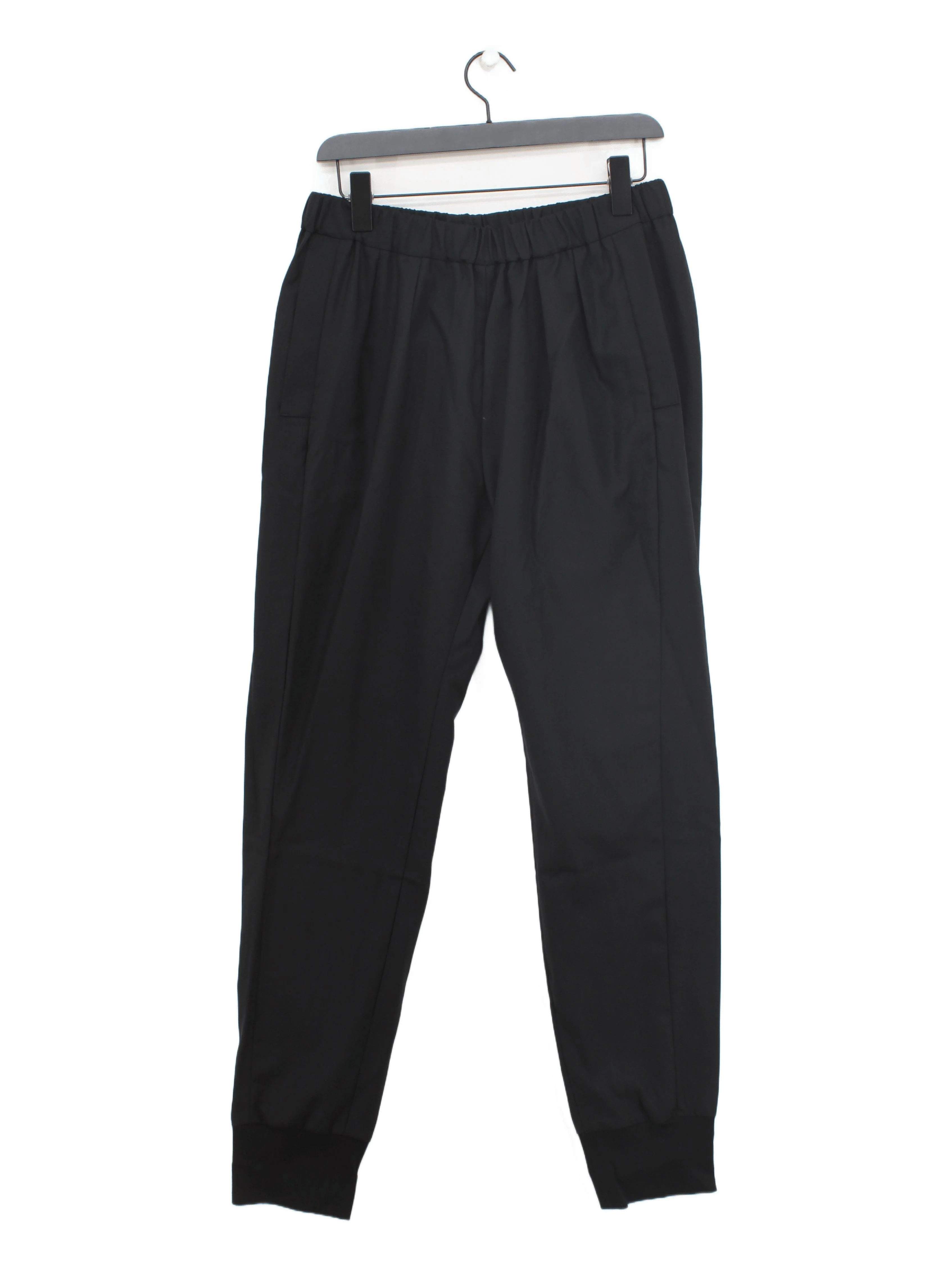 Paul Smith Men's Trousers L Black 100% Wool Tapered Chino New with tags