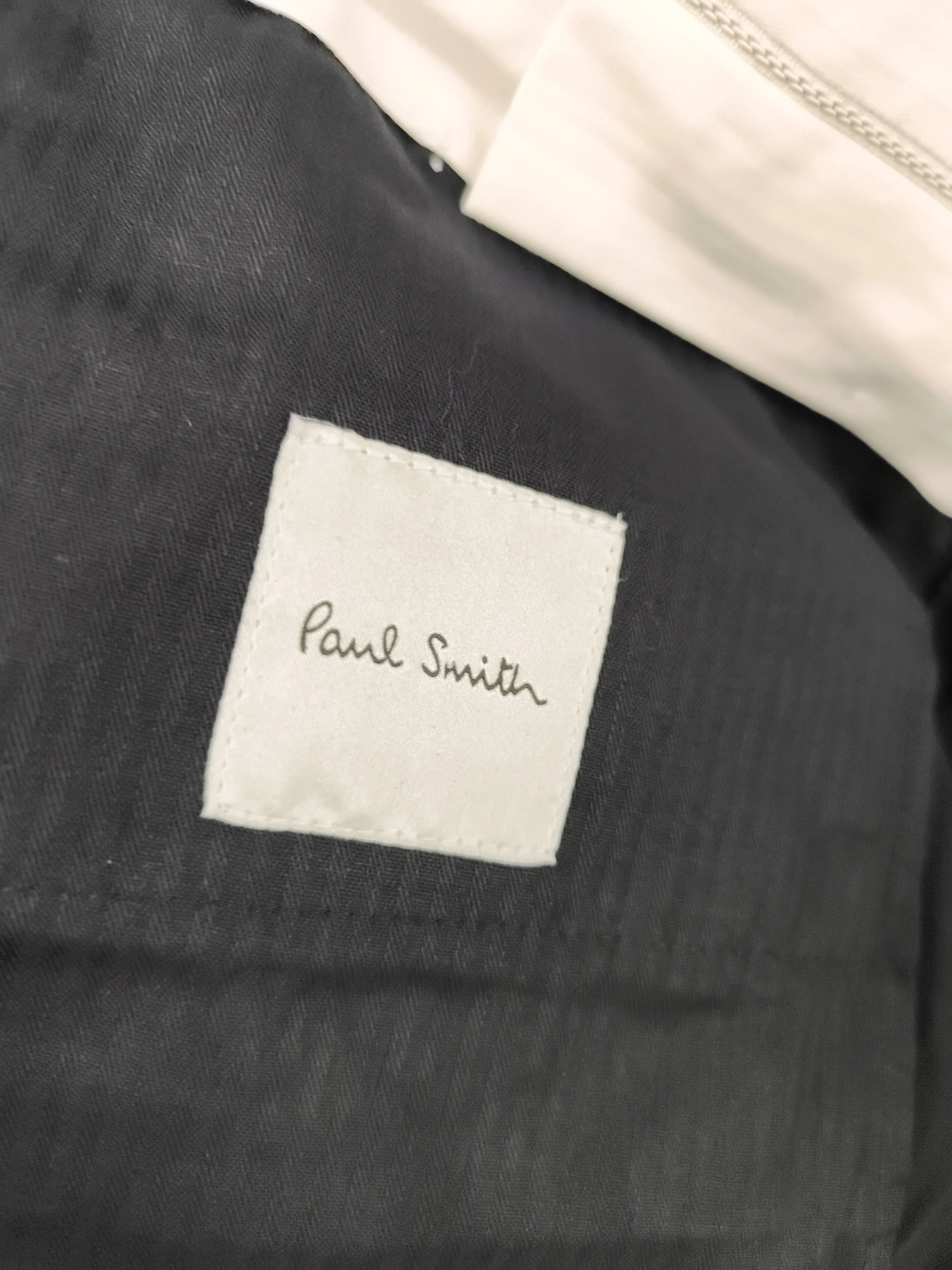 Paul Smith Men's Trousers L Black Wool with Elastane Chino New with tags - Image 5