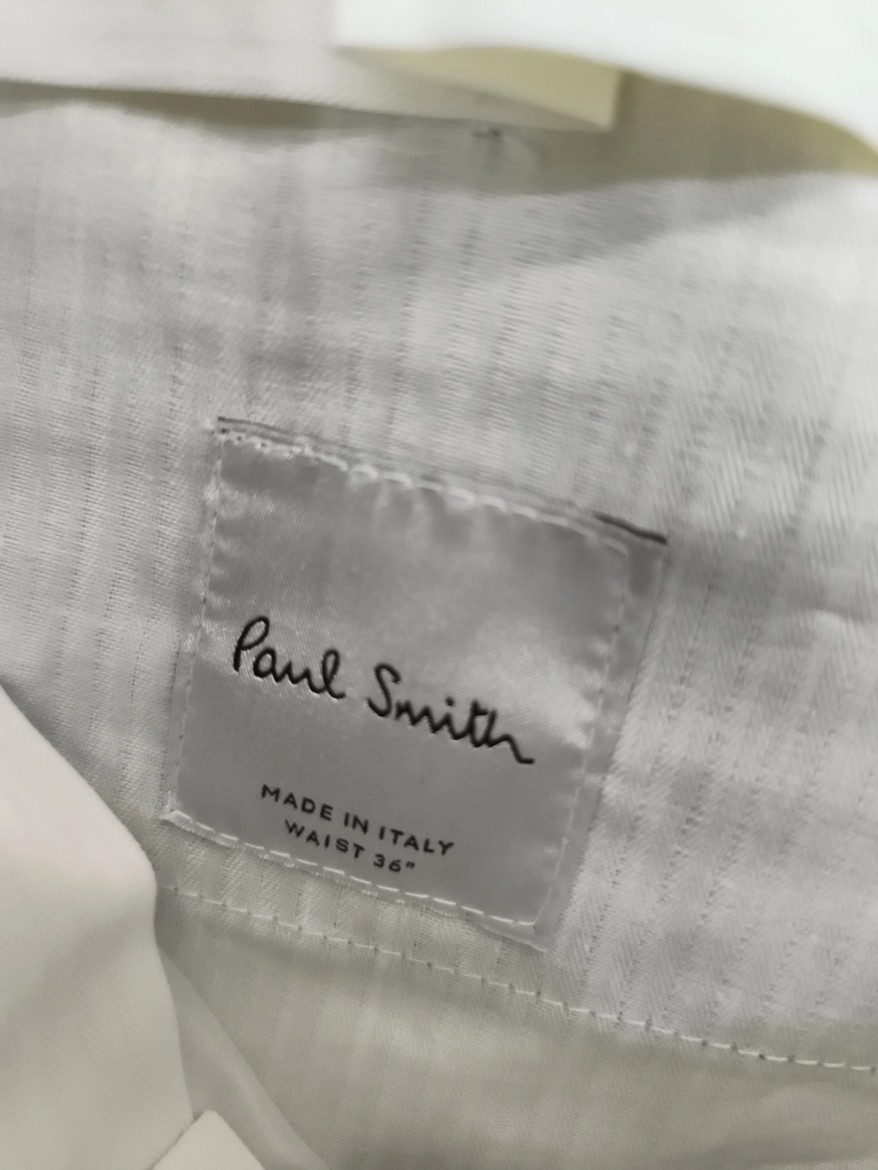 Paul Smith Men's Trousers L Purple 100% Polyester Straight Chino New with tags - Image 5