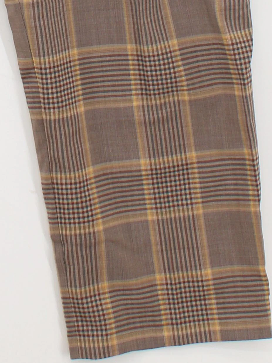 Paul Smith Men's Trousers M Brown 100% Wool Chino New with tags - Image 4