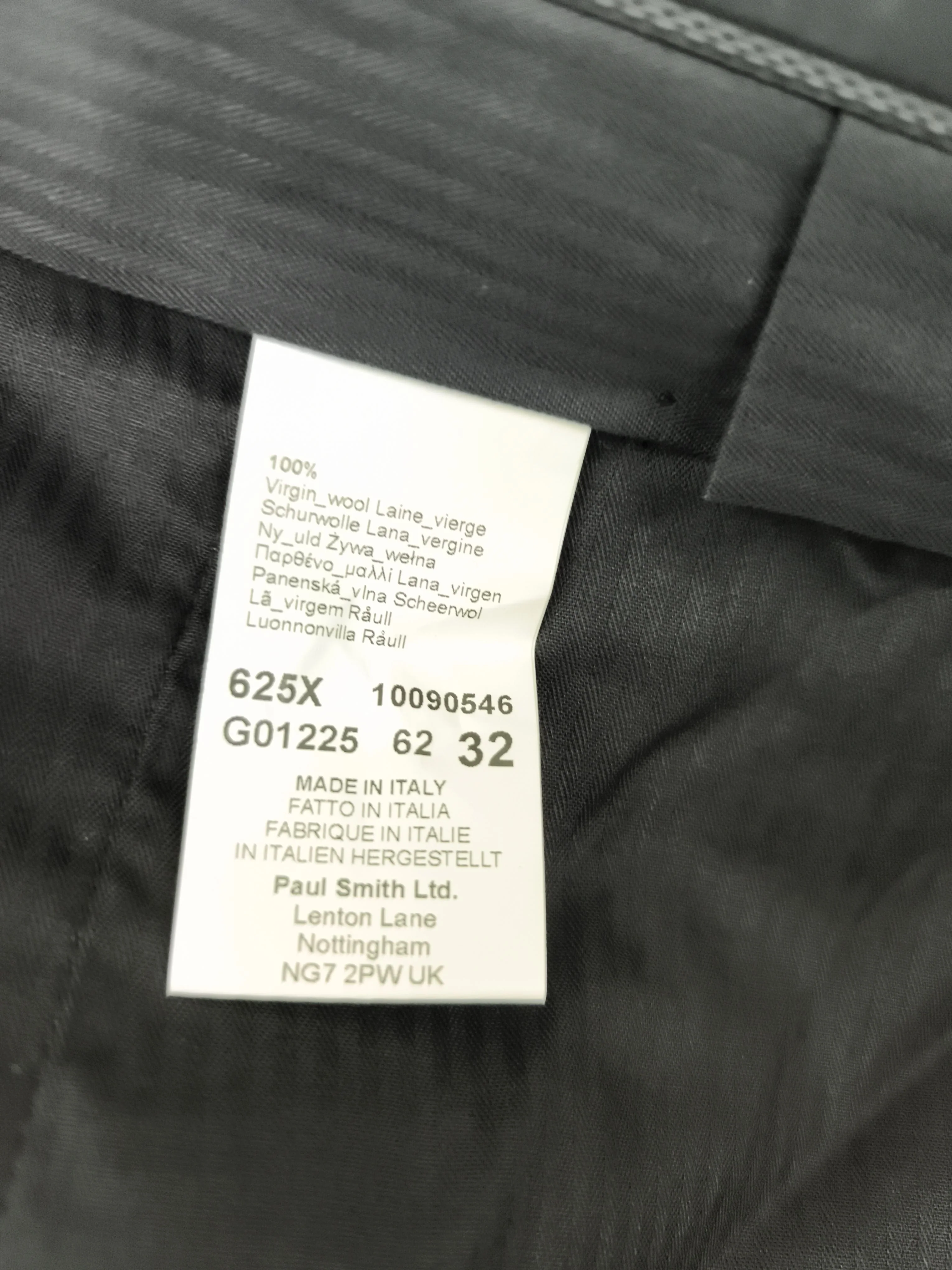 Paul Smith Men's Trousers M Brown 100% Wool Chino New with tags - Image 6