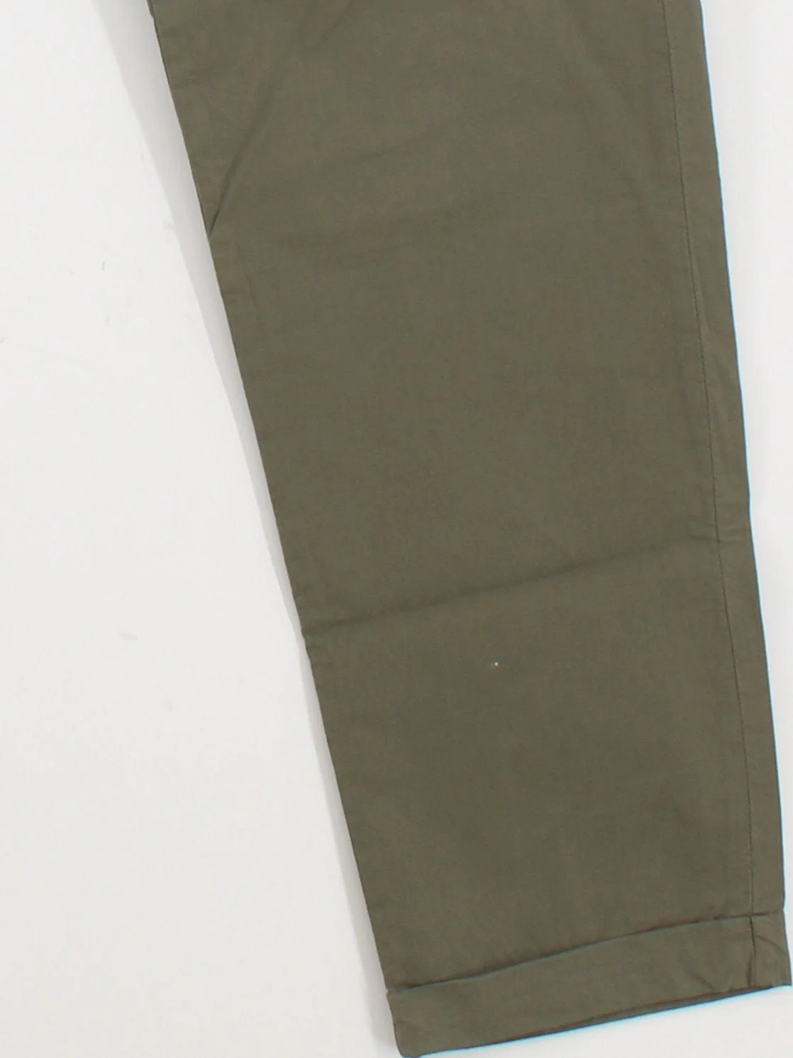 Paul Smith Men's Trousers M Green 100% Cotton Tapered Chino New with tags - Image 4
