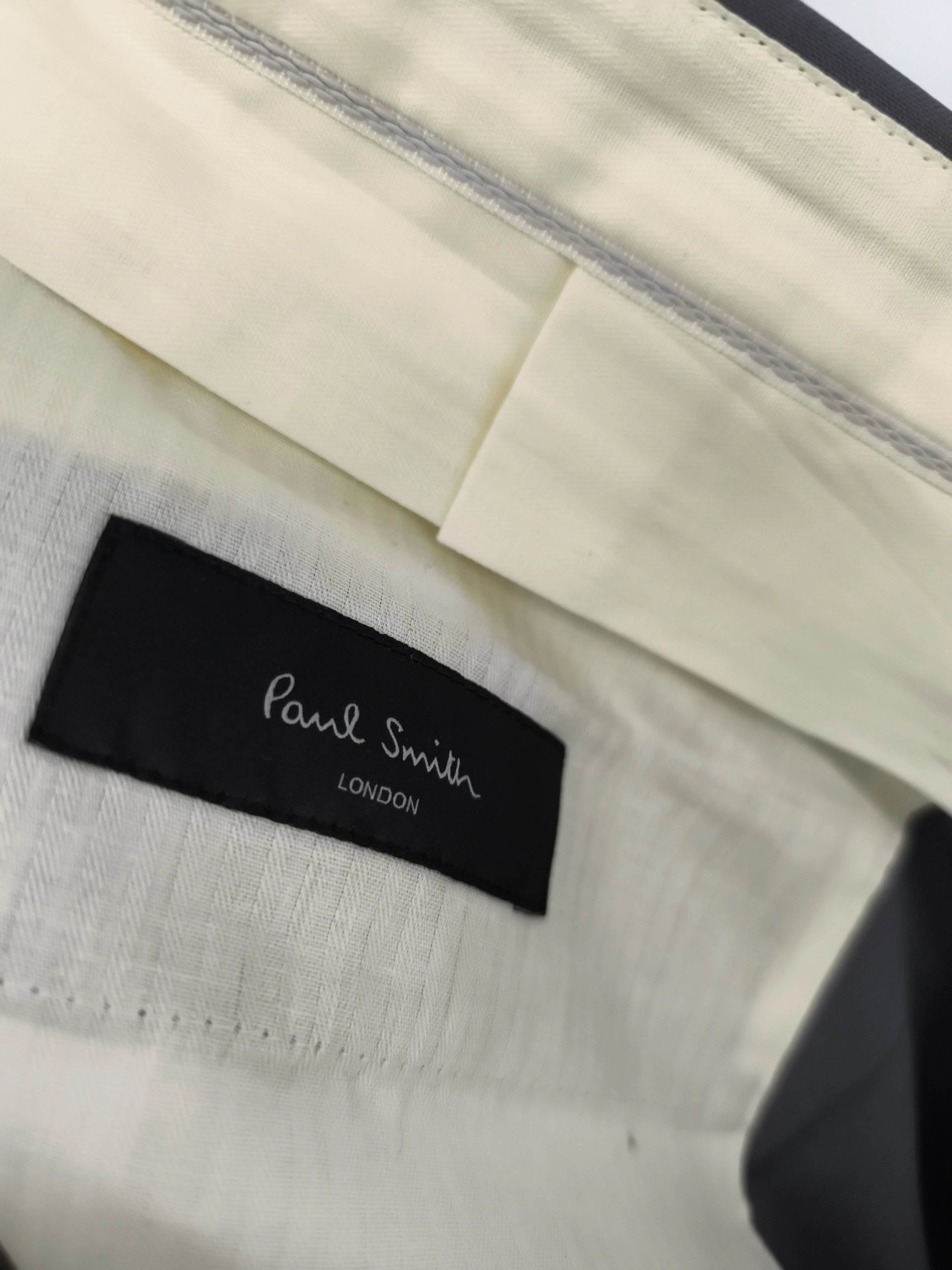 Paul Smith Men's Trousers M Grey Wool with Mohair, Viscose Chino New with tags - Image 5