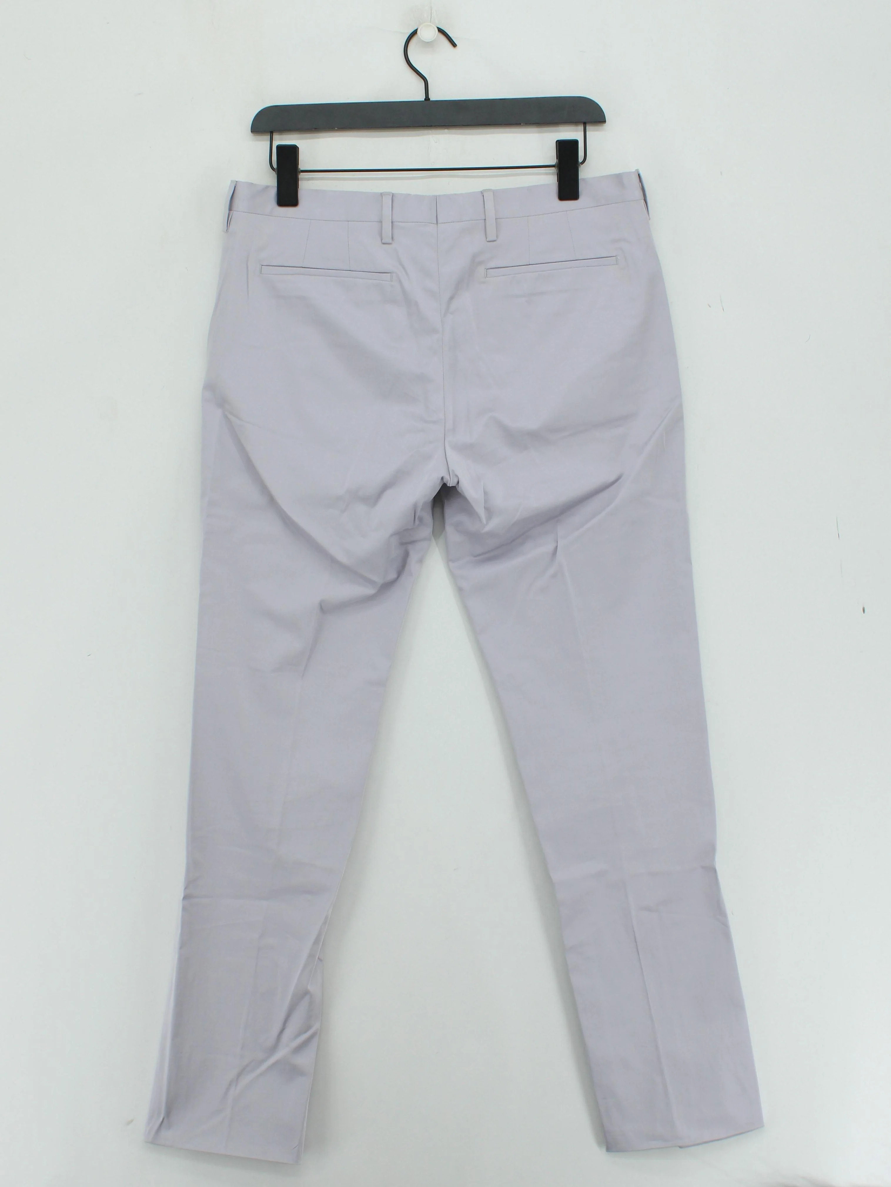 Paul Smith Men's Trousers M Purple 100% Other Straight Chino - Image 2