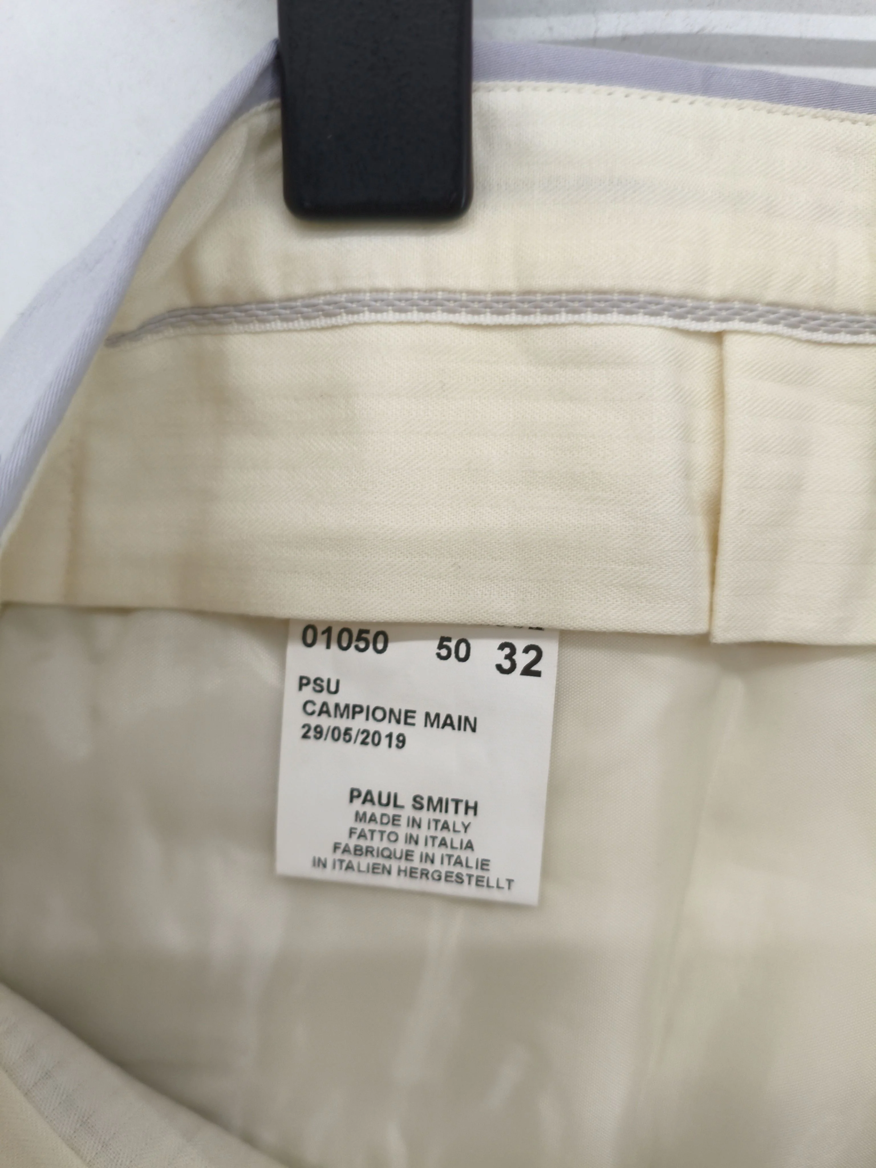 Paul Smith Men's Trousers M Purple 100% Other Straight Chino - Image 7