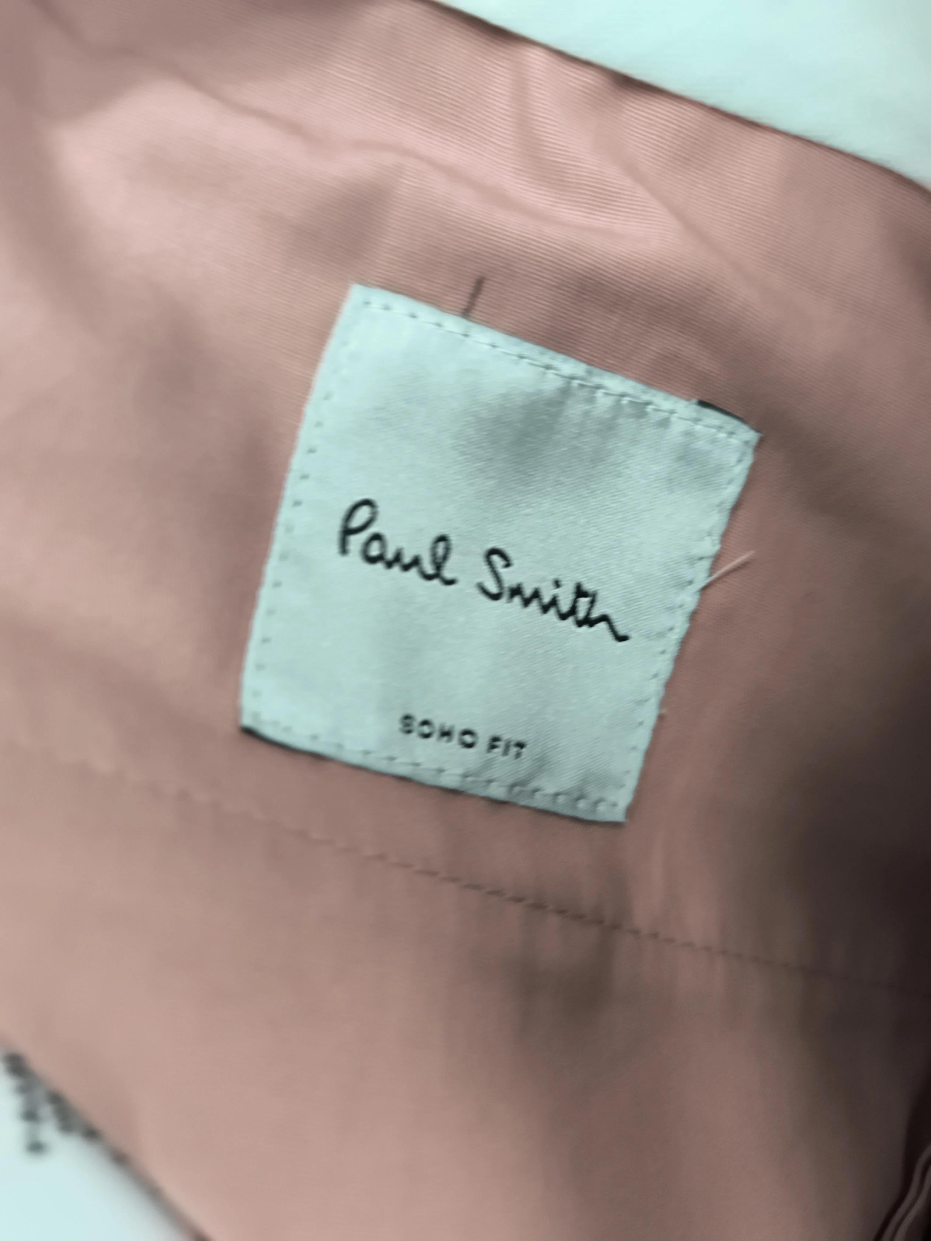 Paul Smith Men's Trousers S Grey 100% Wool Tapered Chino New with tags - Image 5